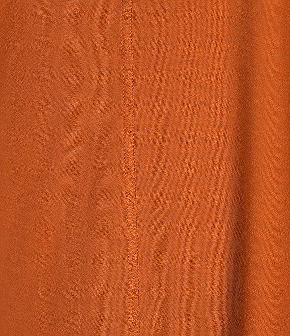 Westbound Petite Size Knit 3/4 Sleeve Crew Neck Tee Product Image