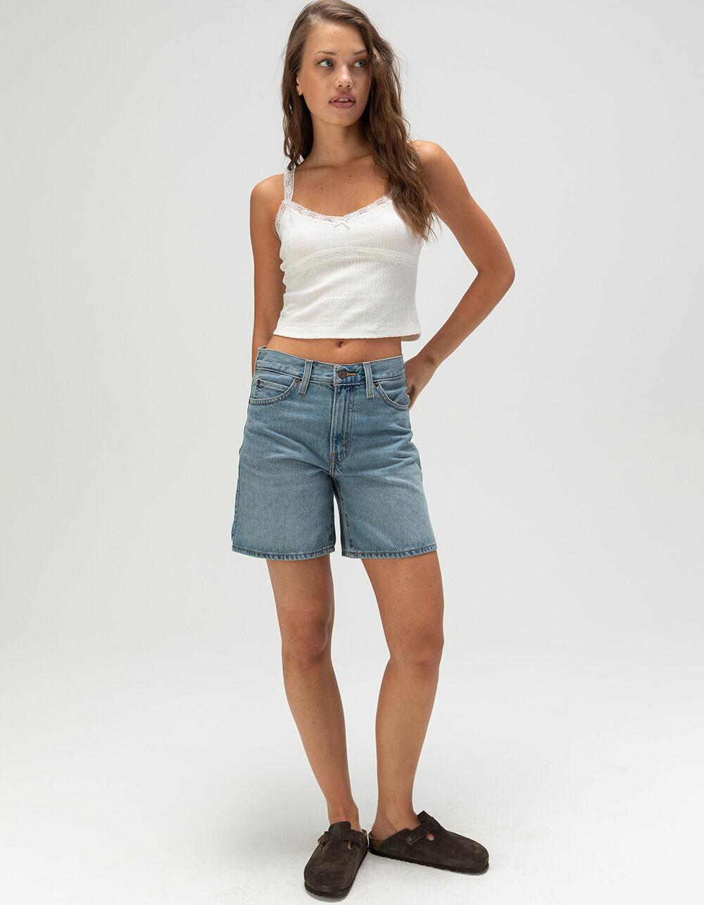 RSQ Womens Lace Trim Cami - WHITE Product Image