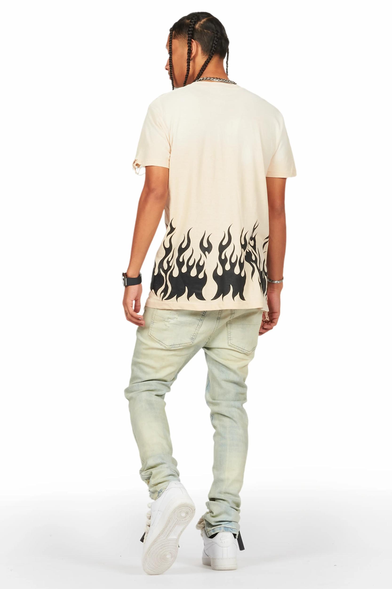 Holibert Light Blue Slim Fit Jean Male Product Image