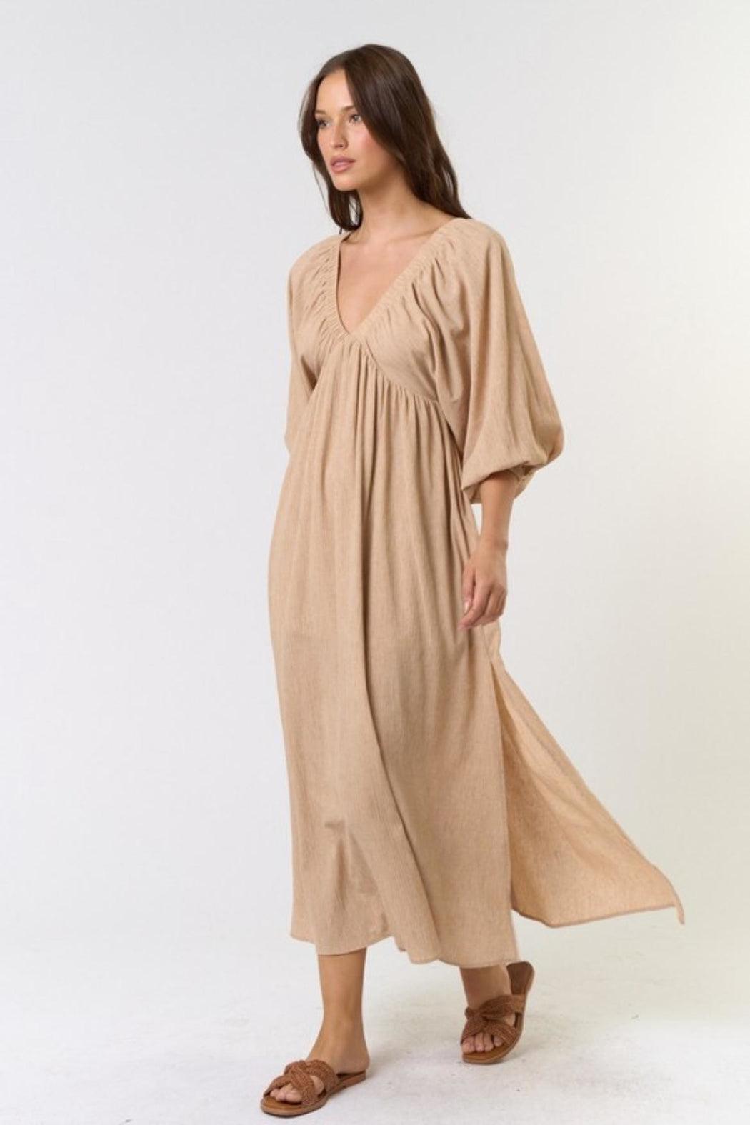 Puff Sleeve Dress Product Image