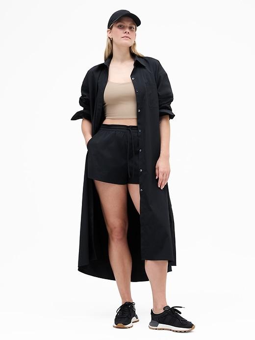 Drift Poplin Long Shirt Dress Product Image