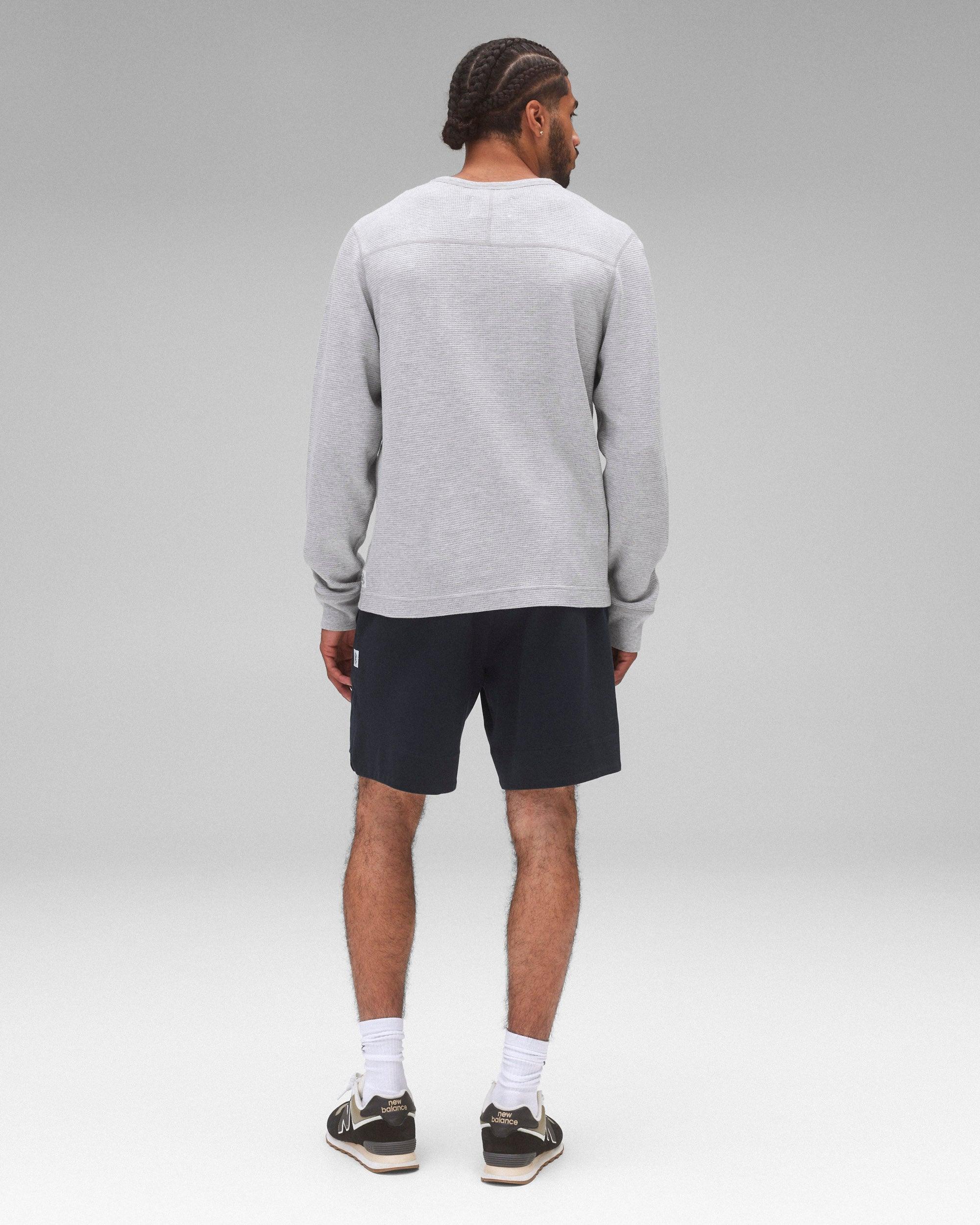 Lightweight Waffle Standard Henley Male Product Image