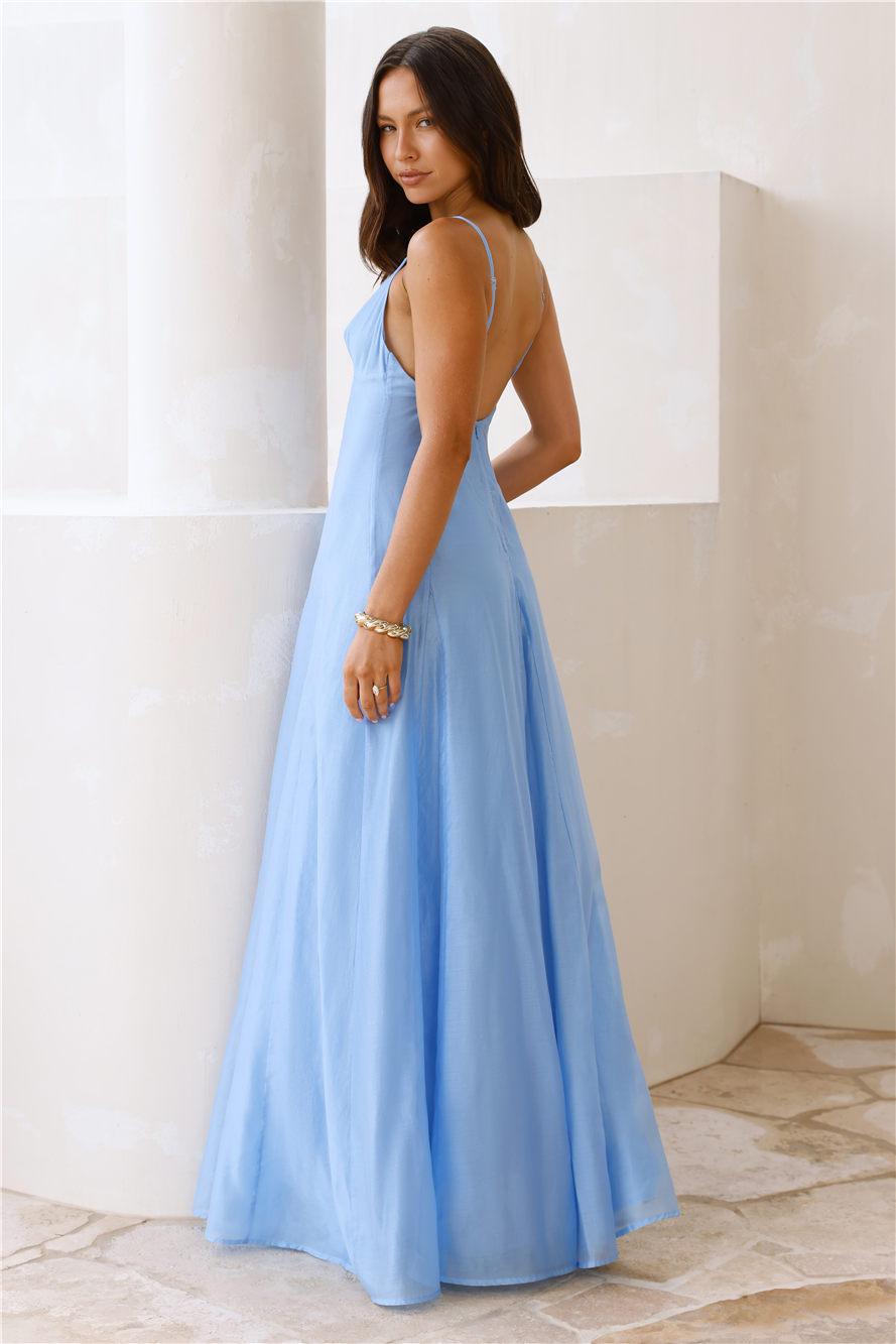 Dancing With Beauty Maxi Dress Jacaranda Product Image