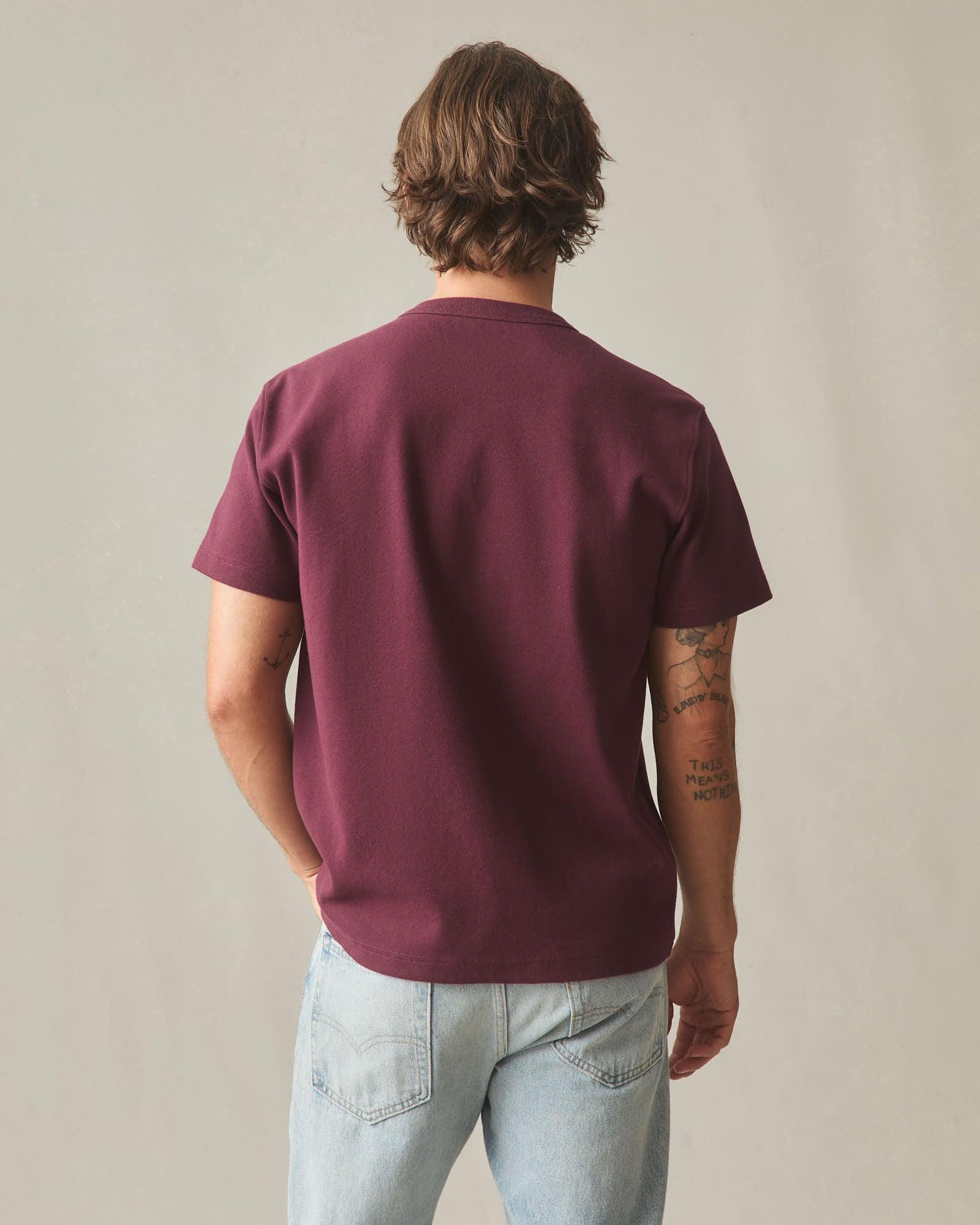 Men's Rib Tee - Black Amber Product Image