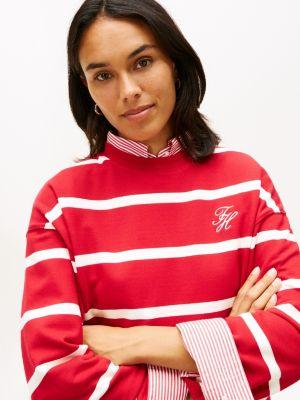 Stripe Terry Sweatshirt Product Image