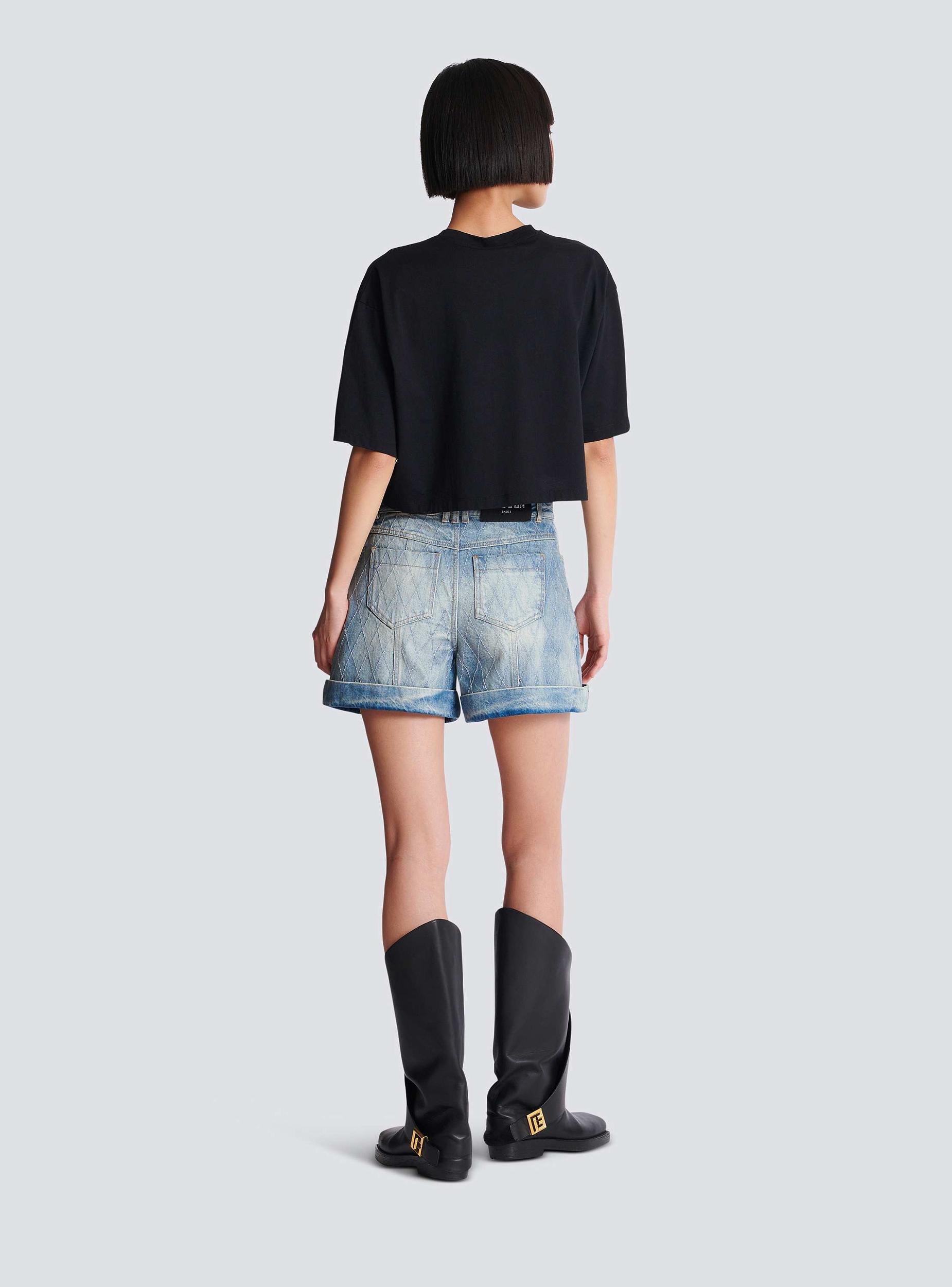 T-shirt with Balmain Paris print Product Image