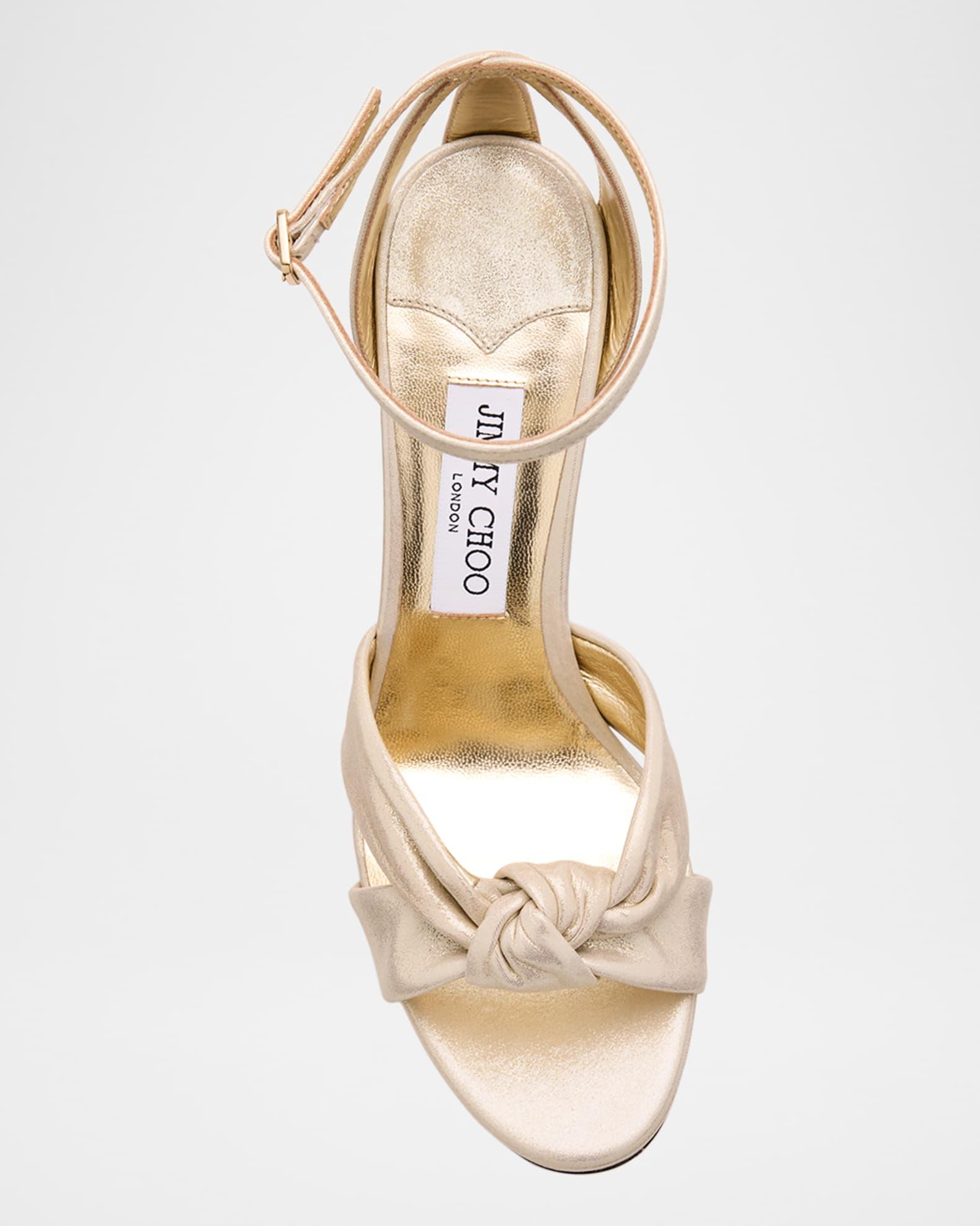 Rosie 100 Shimmer Suede Sandals Product Image