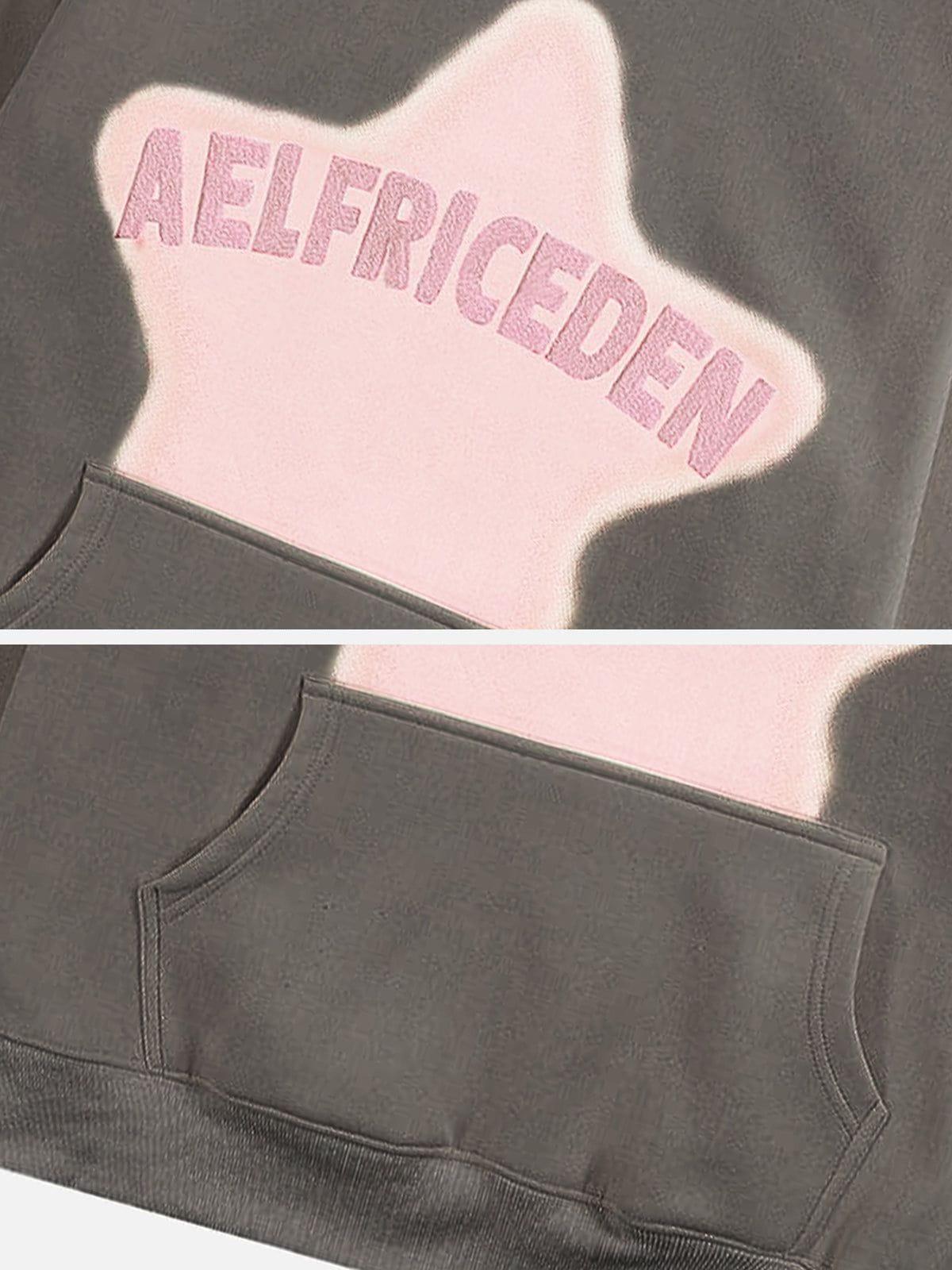 Aelfric Eden Vintage Embroidery Eden Star V303 Hoodie Product Image