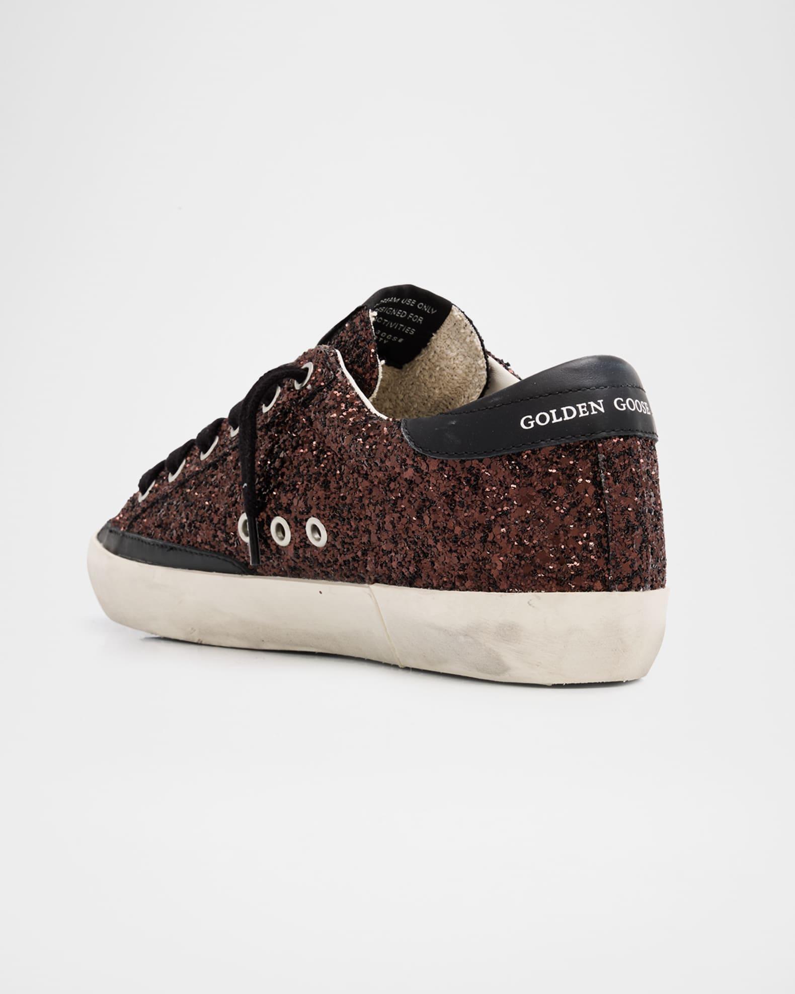 Super-Star Low-Top Glitter Sneakers Product Image