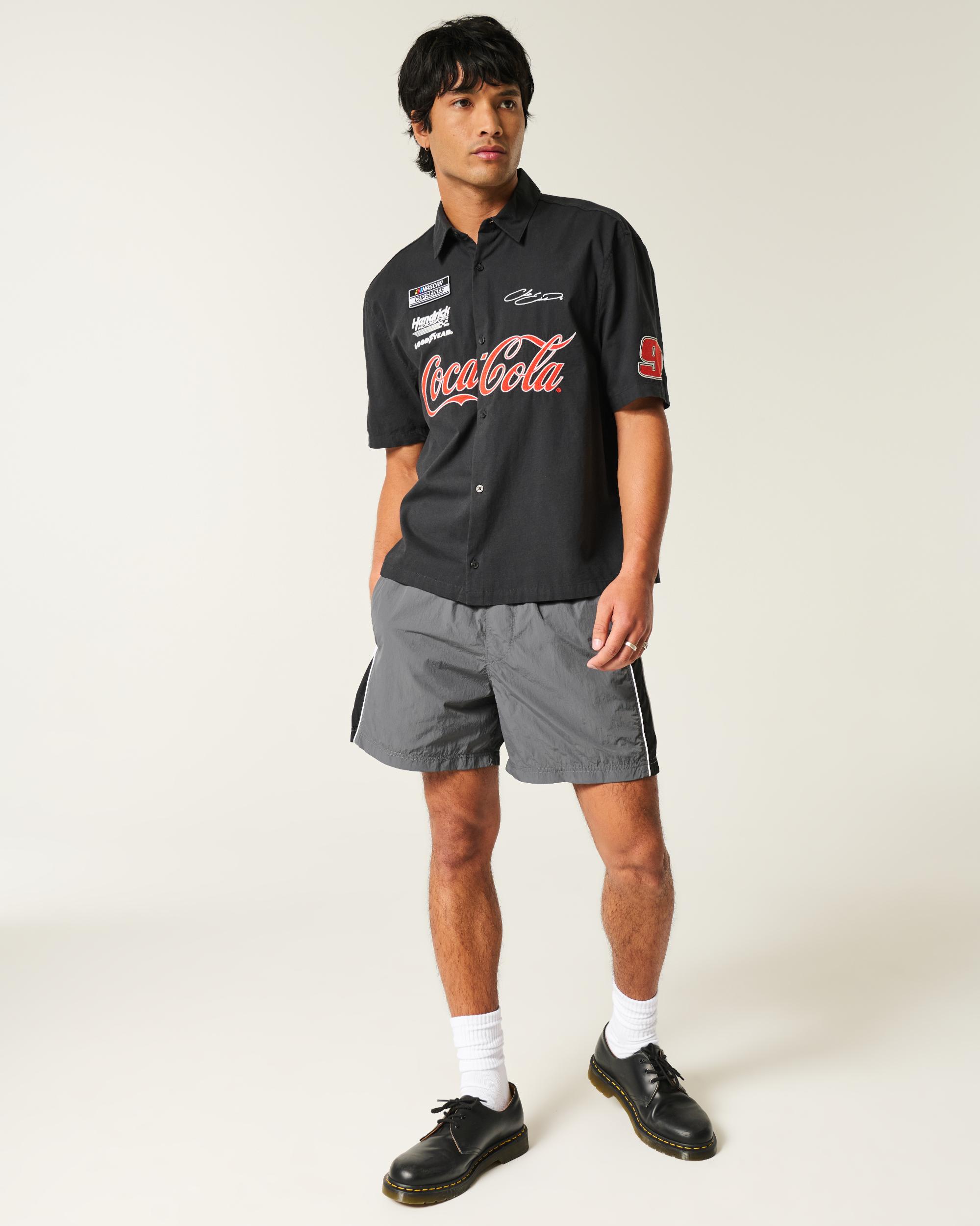 Mid-Thigh Baggy Soccer Shorts Product Image