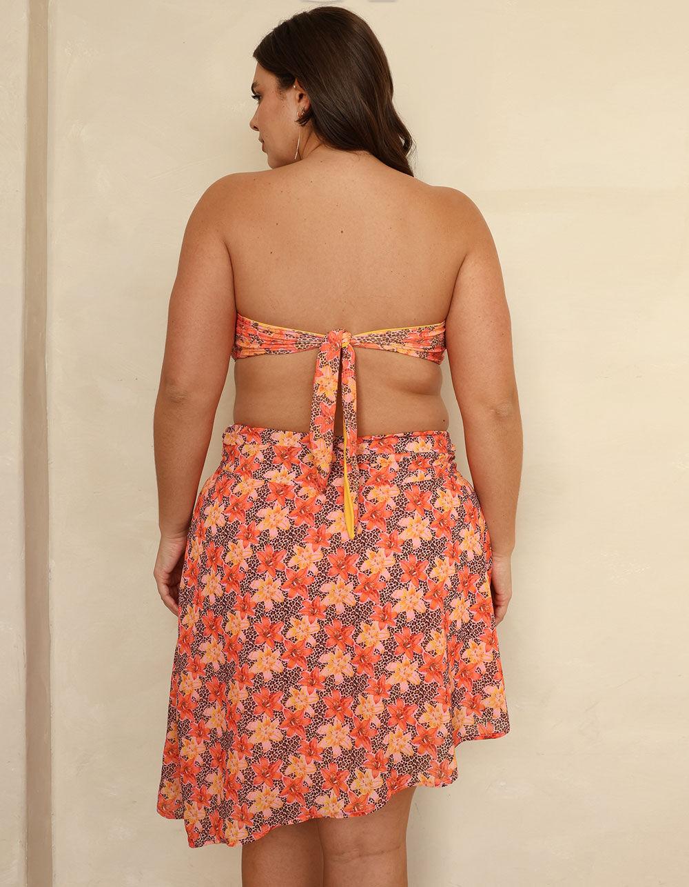 DIPPIN' DAISY'S Sunbeam Skirt - ORANGE Product Image
