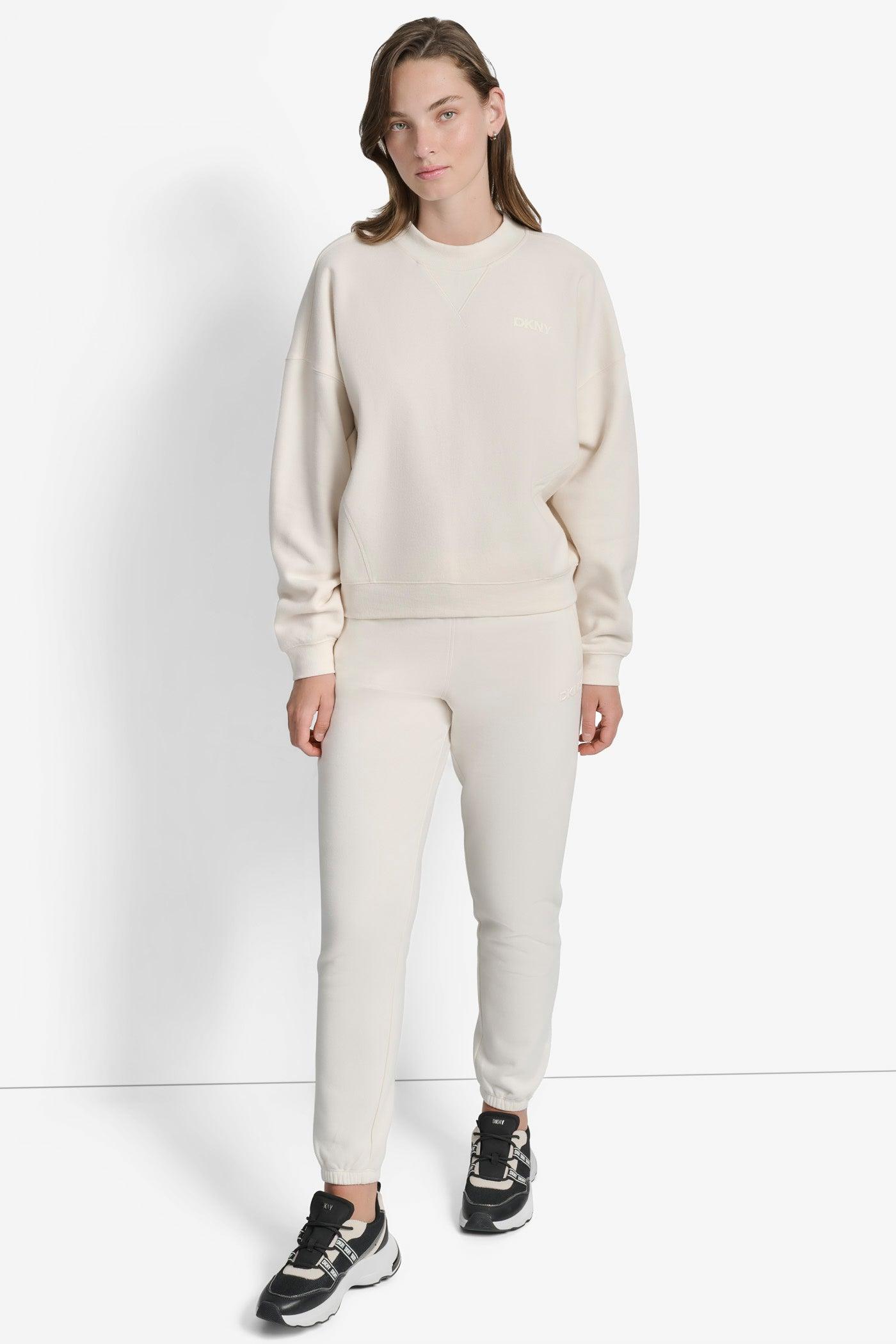 HD SILICONE LOGO CREW NECK PULLOVER WITH V INSET Product Image