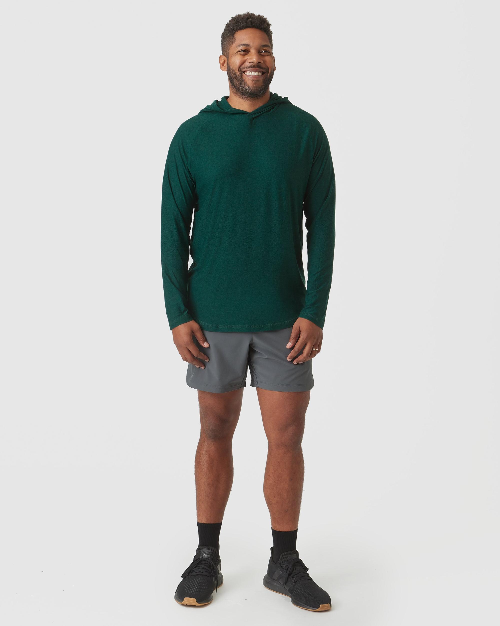 Evergreen Heather Active Hoodie Product Image