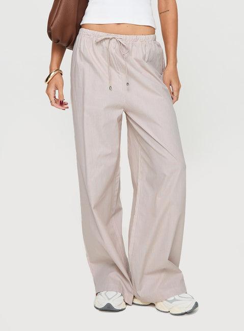 Ogilvie Pants Beige Stripe Product Image