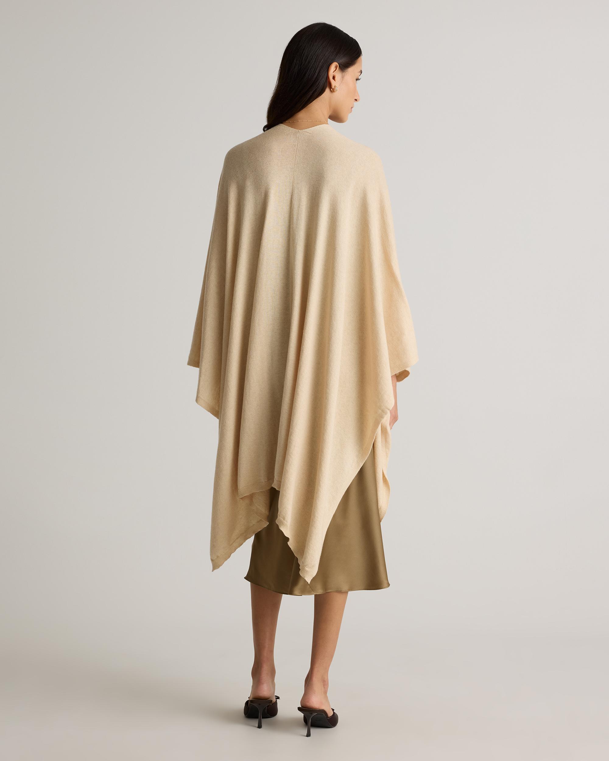 Quince | Women's Cotton Cashmere Ruana Product Image