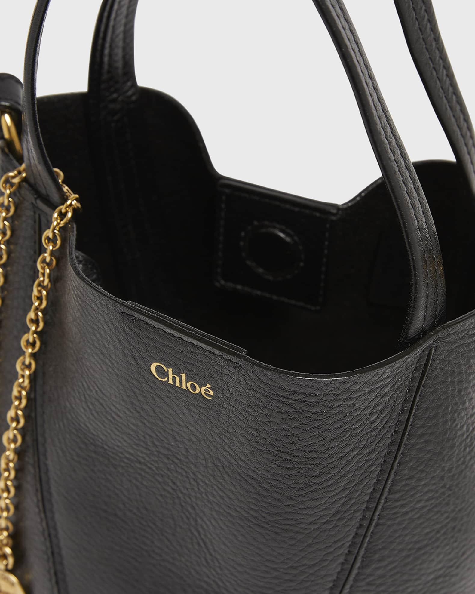 Spin Mini Tote Bag in Grained Calfskin  Product Image