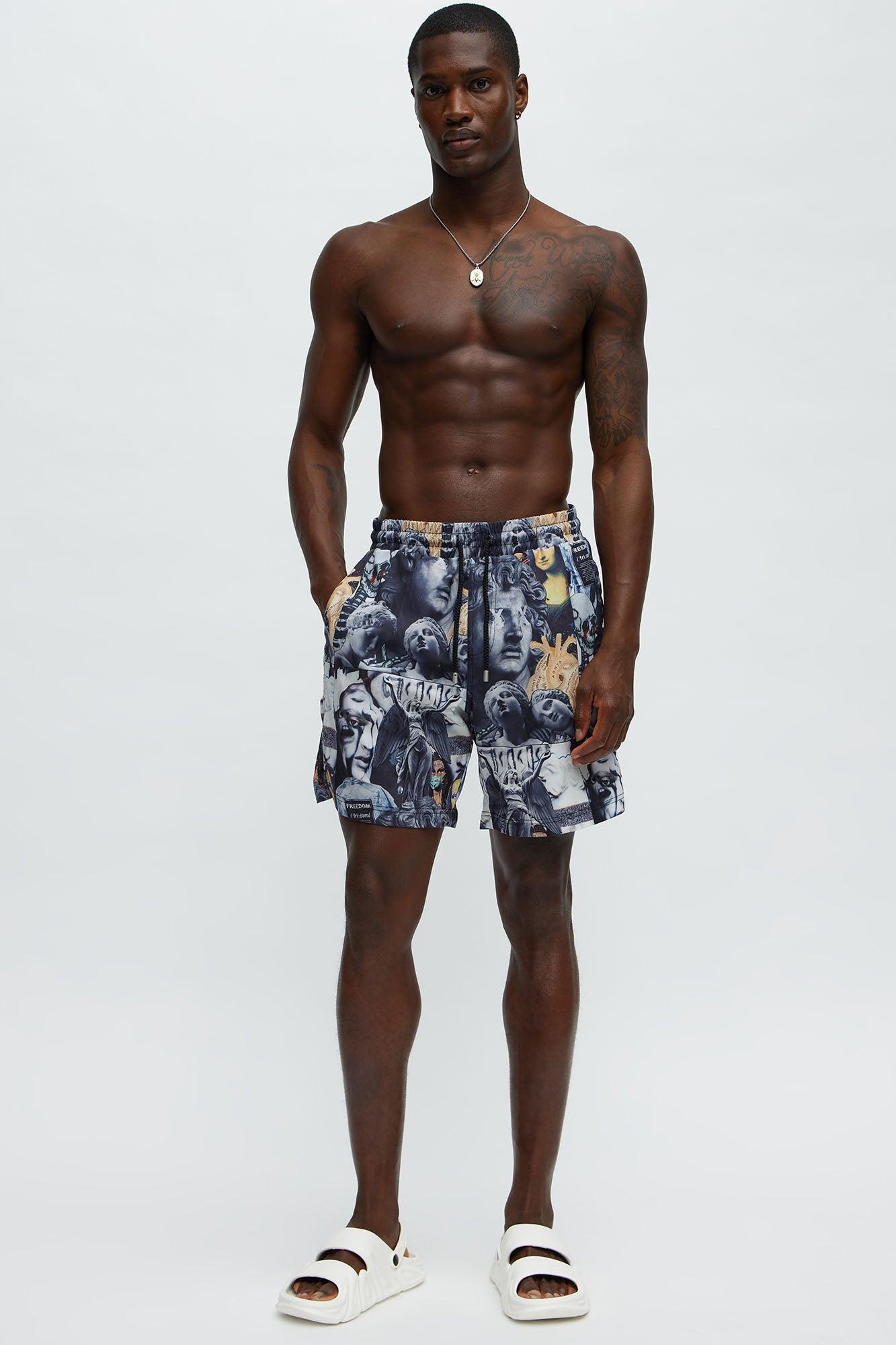 Palazzo Splash Swim Classic Trunk - Black/combo Male Product Image