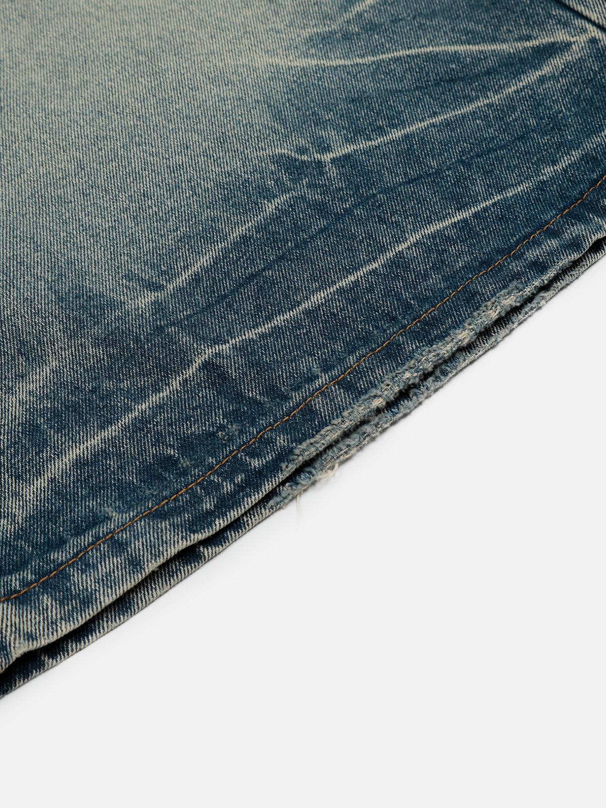 Aelfric Eden Lightning Print Longline Jorts Product Image