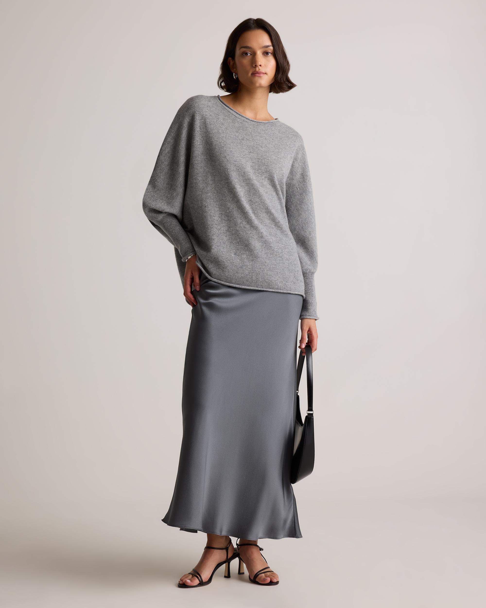 Quince | Women's Mongolian Cashmere Batwing Sweater Size L/XL Product Image