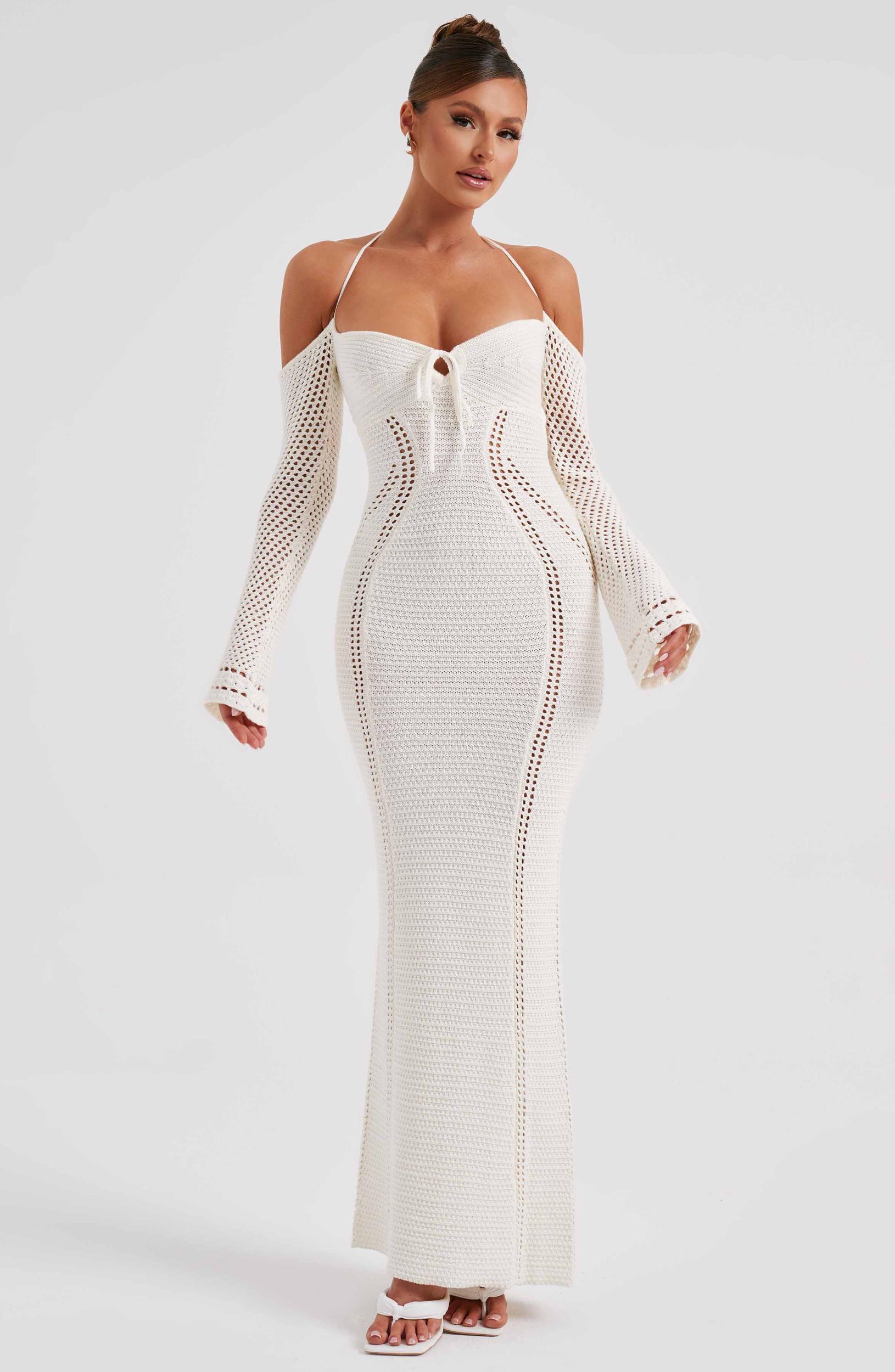 Samariah Maxi Dress - White Product Image