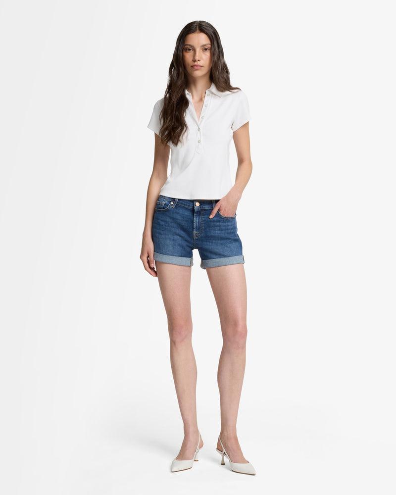 Ribbed Henley Polo Product Image