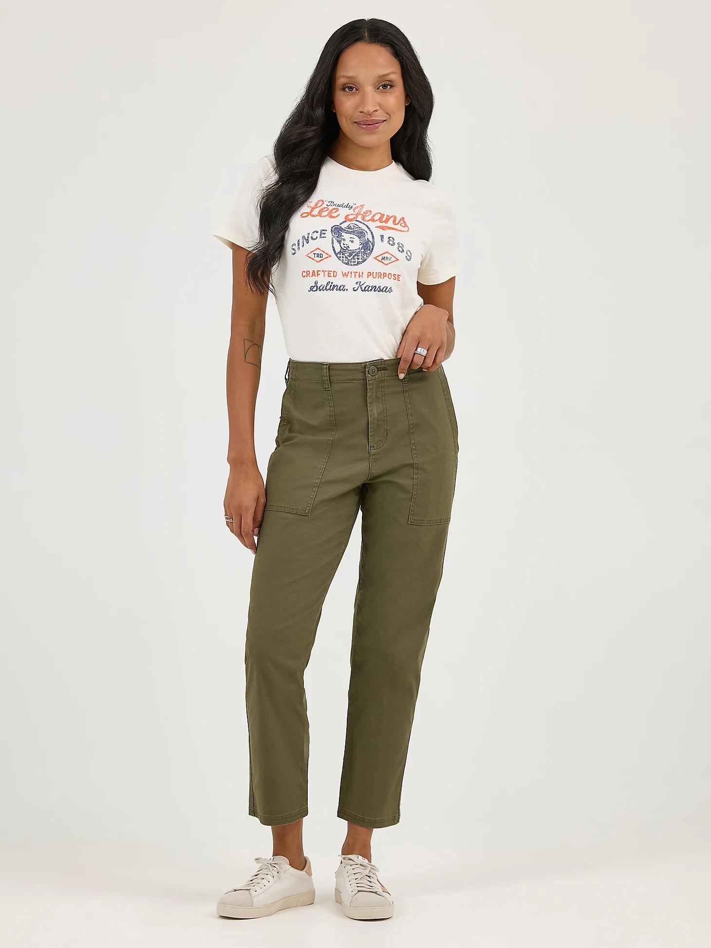 Women's Legendary Utility Crop | Women's Capris & Crops | Lee® Product Image