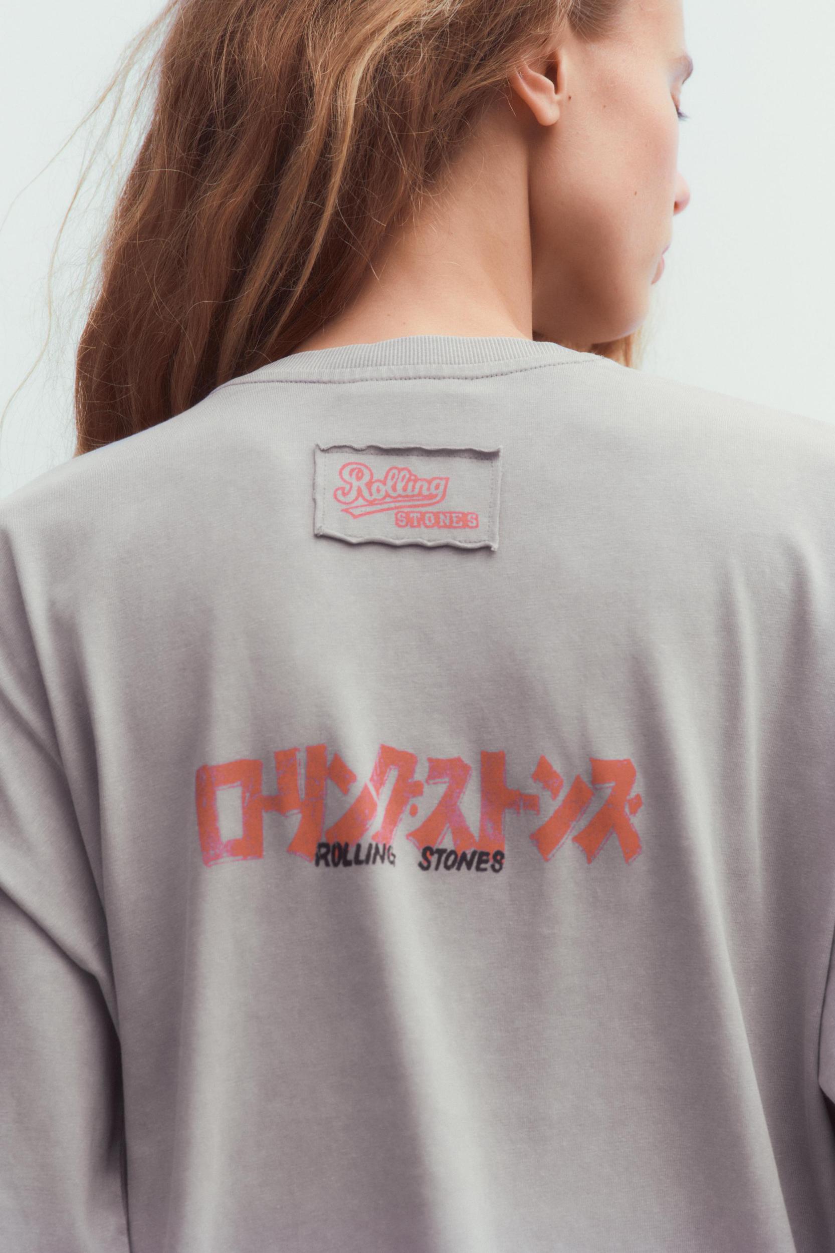 THE ROLLING STONES WASHED EFFECT T-SHIRT Product Image