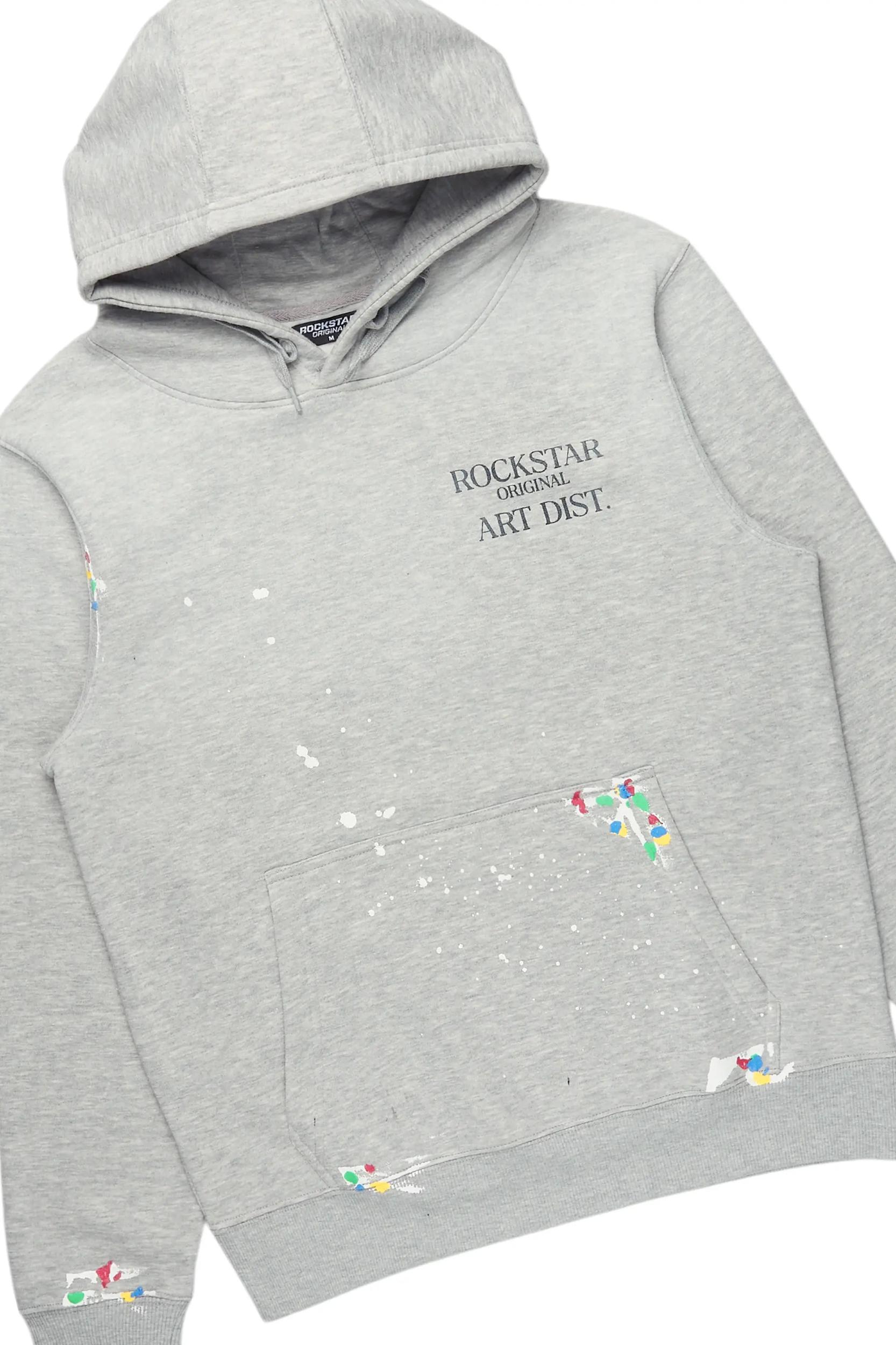 Art Dist Grey/Blue Hoodie/Baggy Fit Jean Bundle Male Product Image