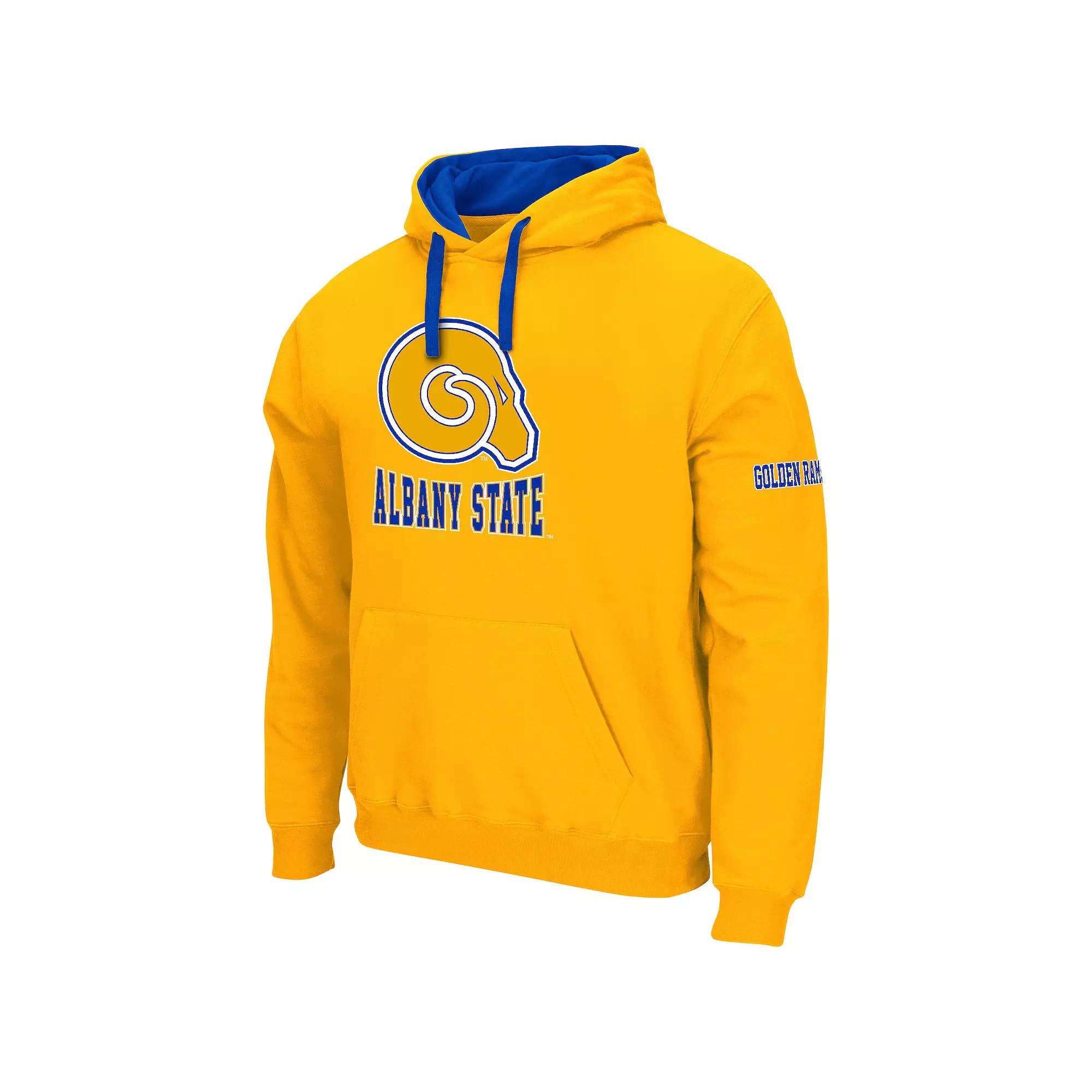 Men's Colosseum Albany State University Golden Rams Fleece Hoodie,  Product Image