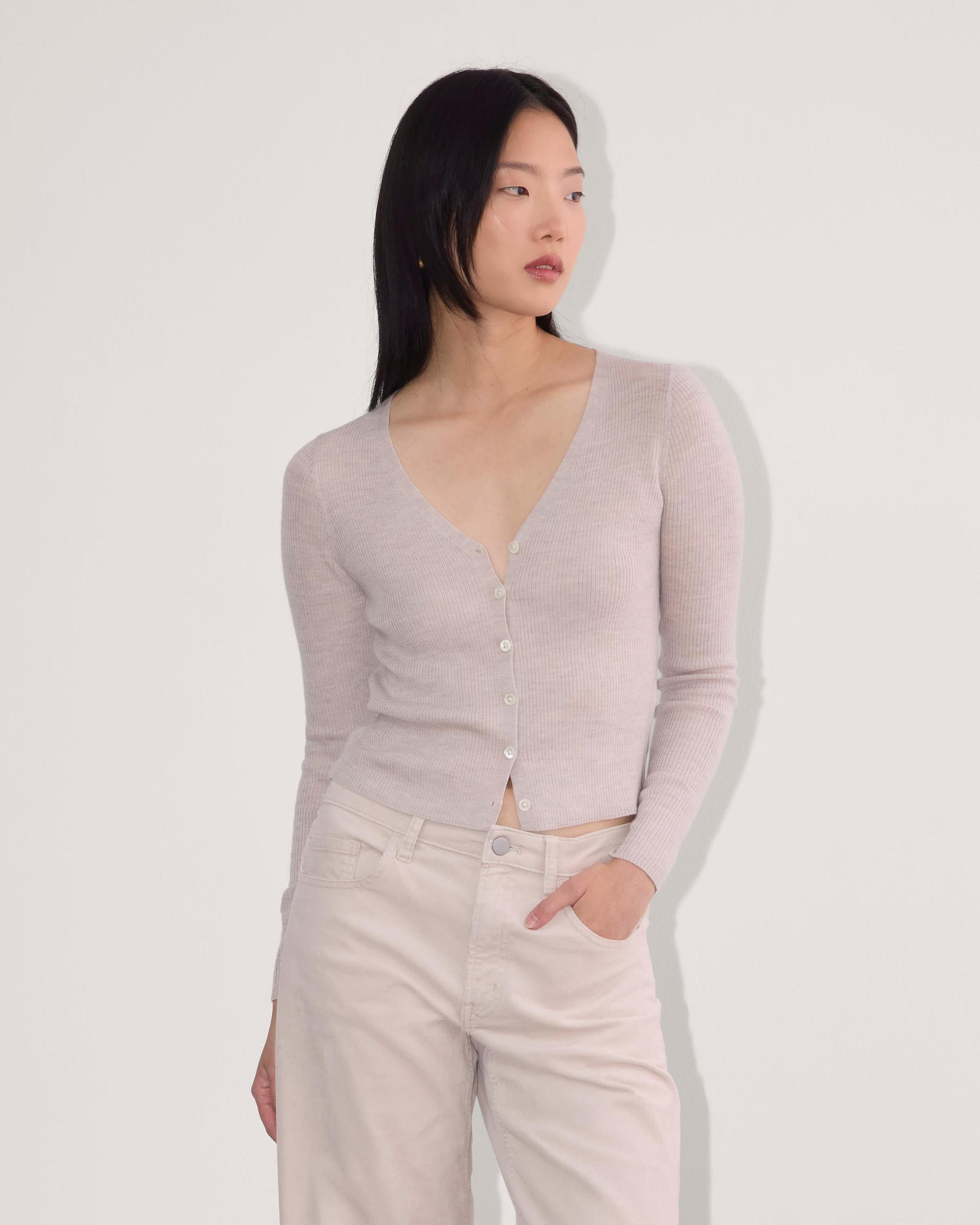 Womens Cardigan in Ultrasoft Merino by Everlane Product Image
