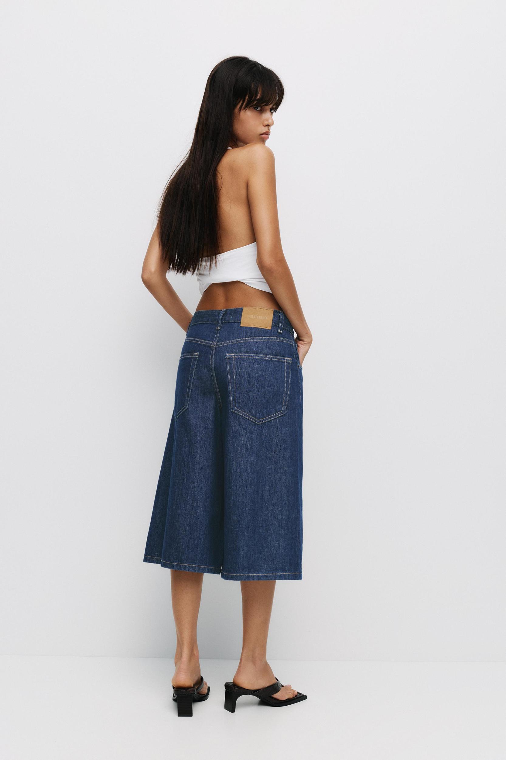 Low-rise straight leg jorts Product Image