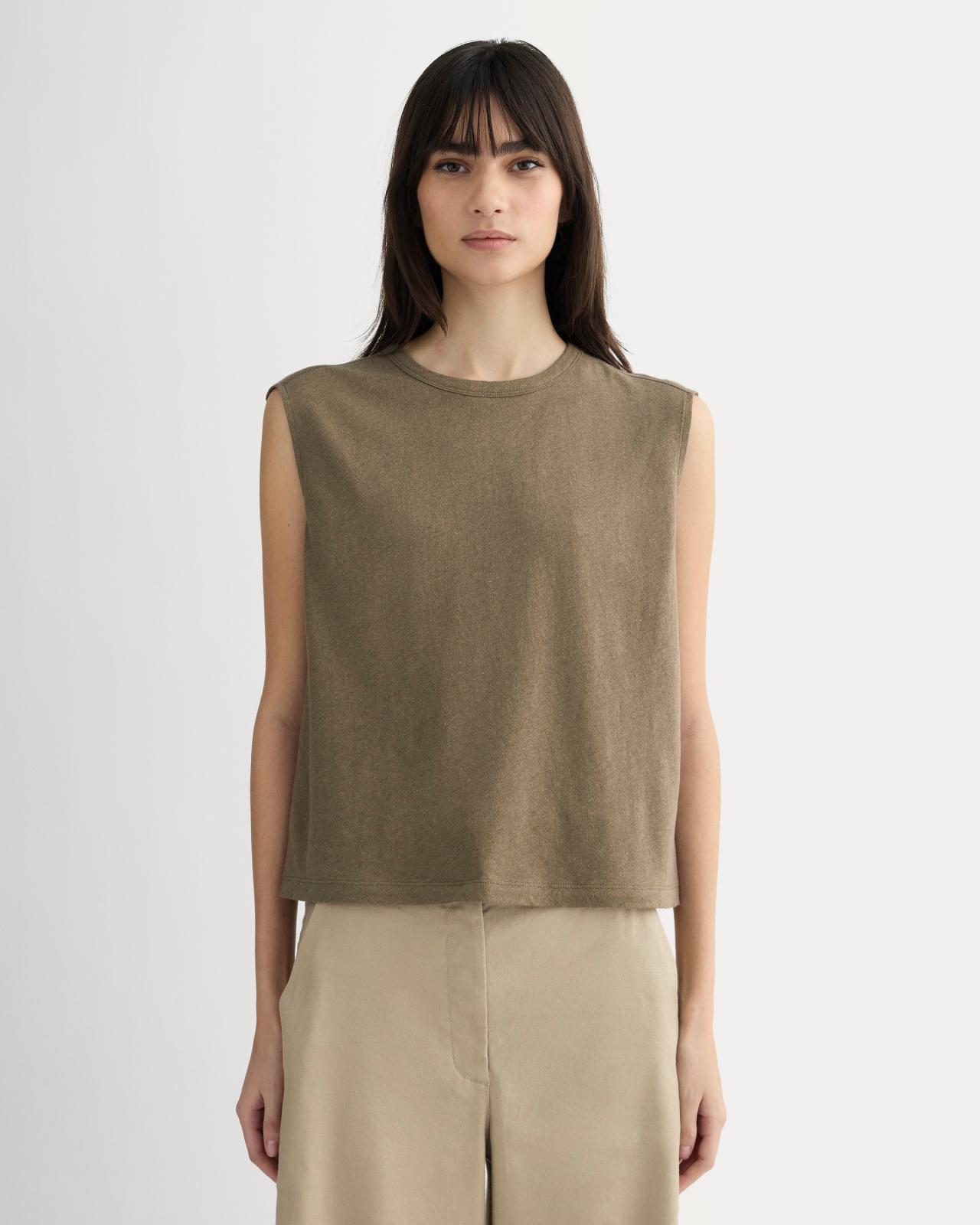 Womens Muscle T-Shirt in Cotton Linen by Everlane Product Image