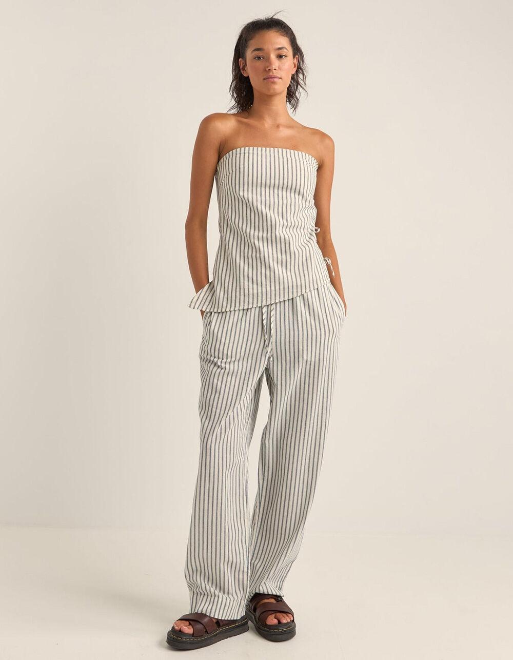 RHYTHM Frankie Womens Strapless Top - Cream Combo Product Image