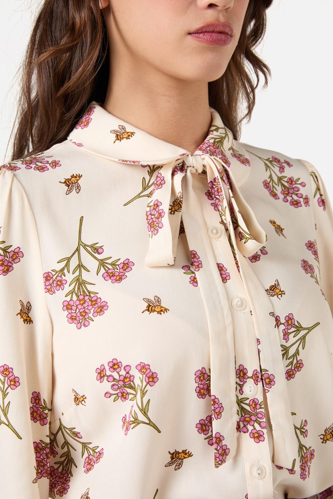 Flora Bee Long Sleeve Blouse Product Image