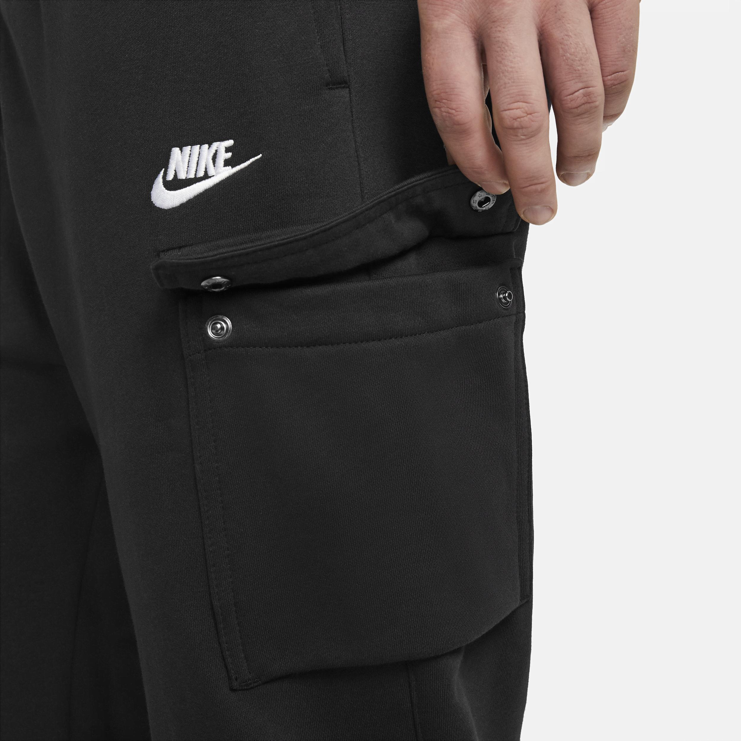 Mens Nike Sportswear Club Fleece Cargo Pants | CD3129-010 Product Image