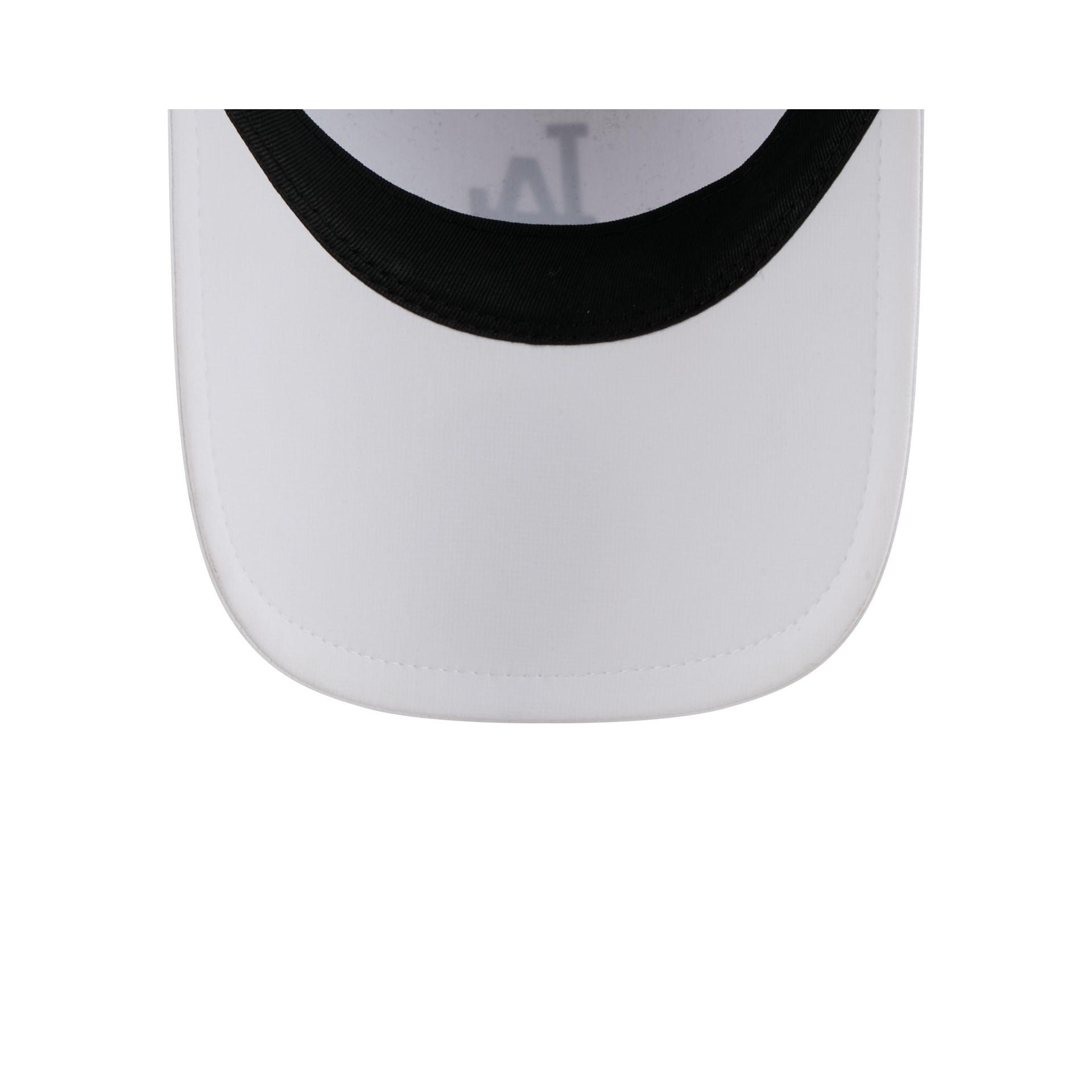 Los Angeles Dodgers White Poly Runner Adjustable Hat Male Product Image