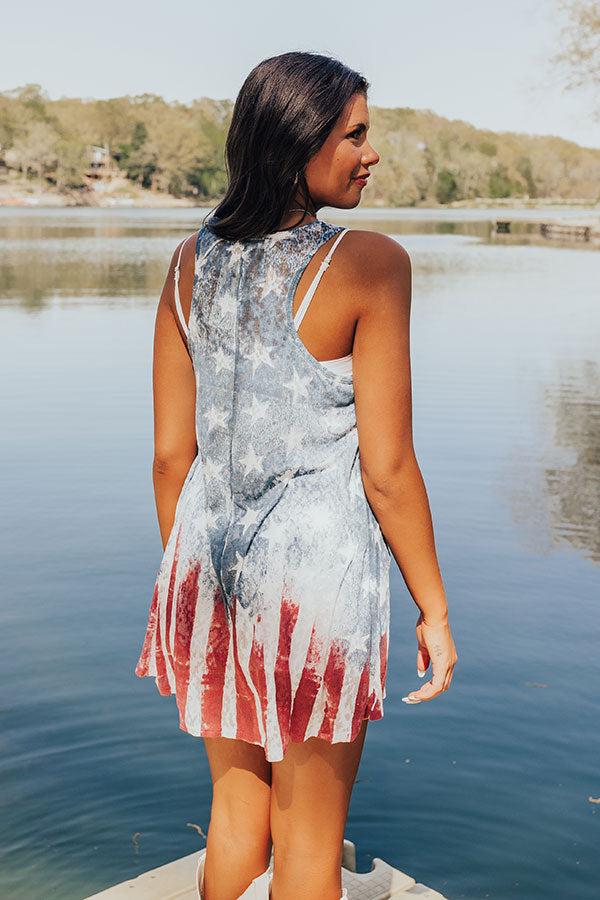 Red, White, And Blessed Shift Tank Product Image