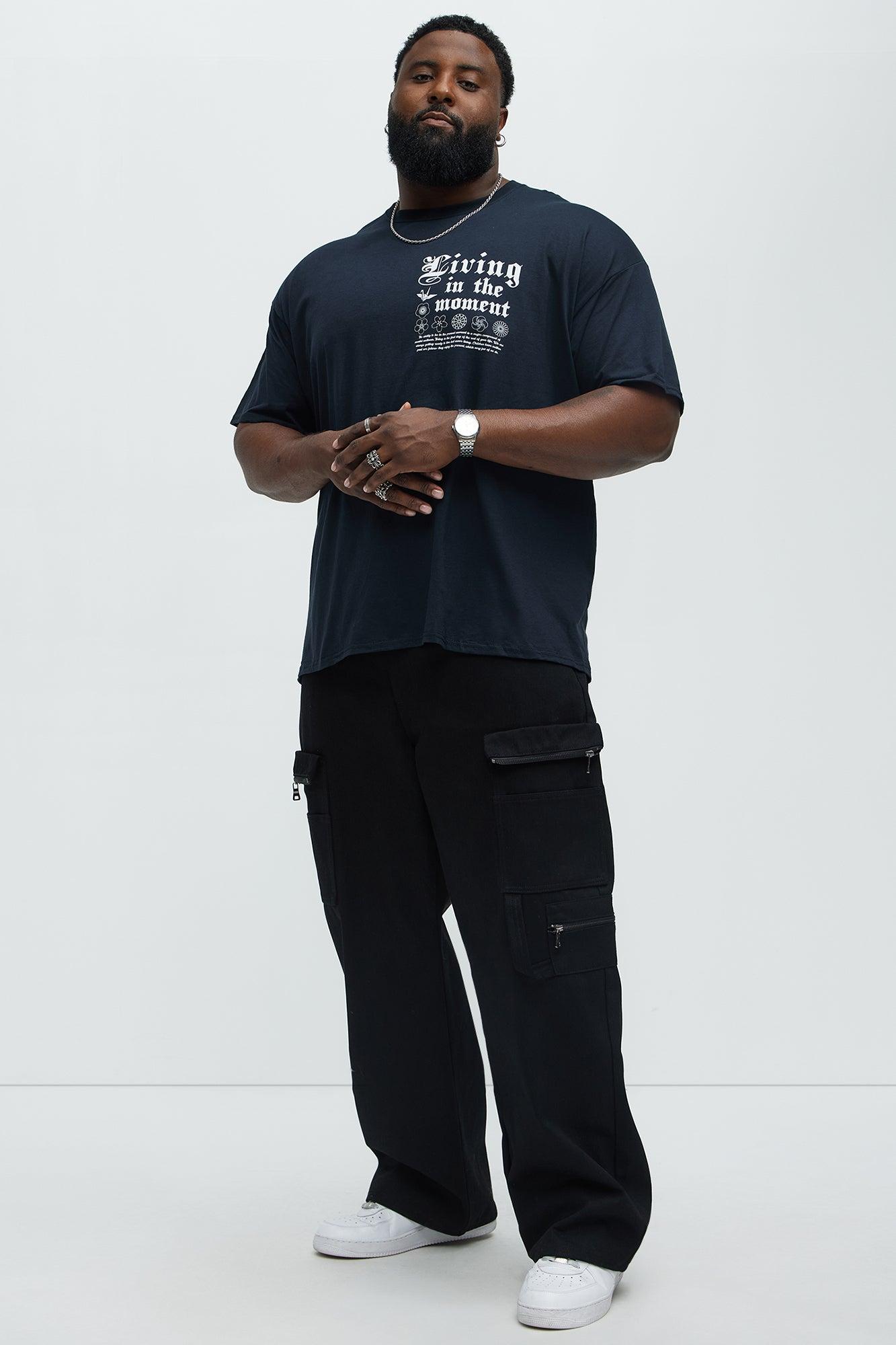 Living In The Morning Short Sleeve Tee - Black Product Image