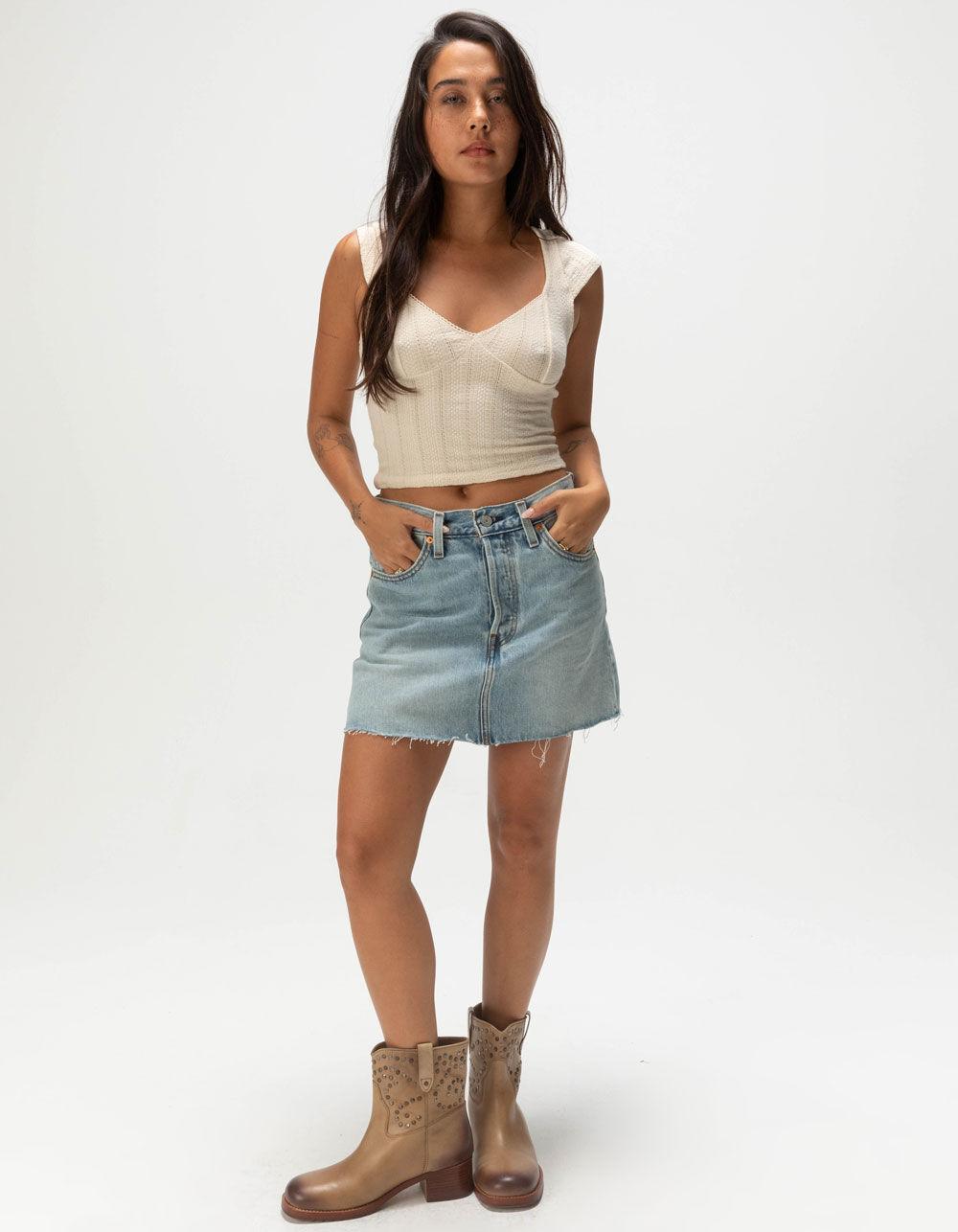 BILLABONG Ivy Womens Top - OFF WHITE Product Image