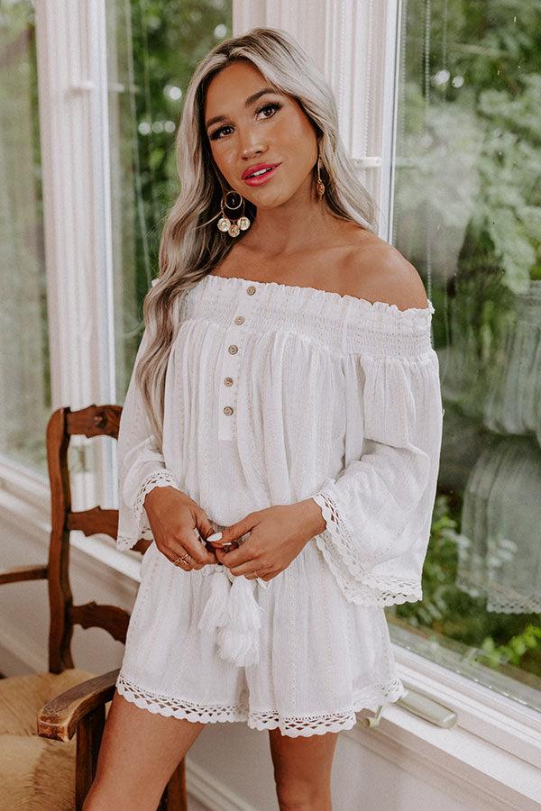 Witty Remark Embroidered Top Product Image