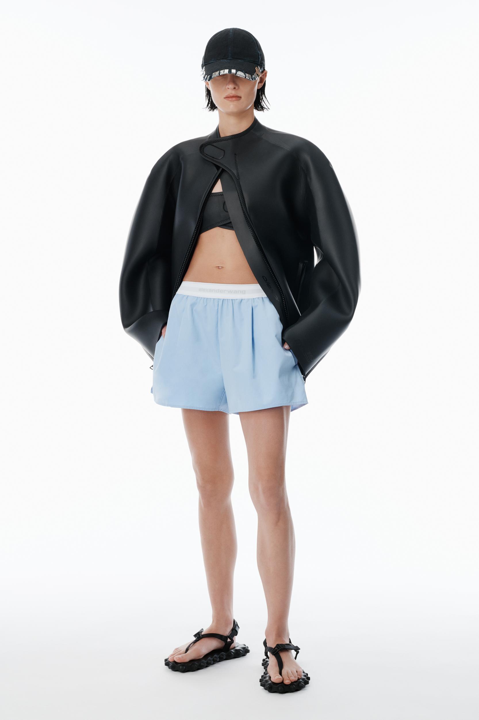 Blue Organic Cotton Boxer Shorts Product Image