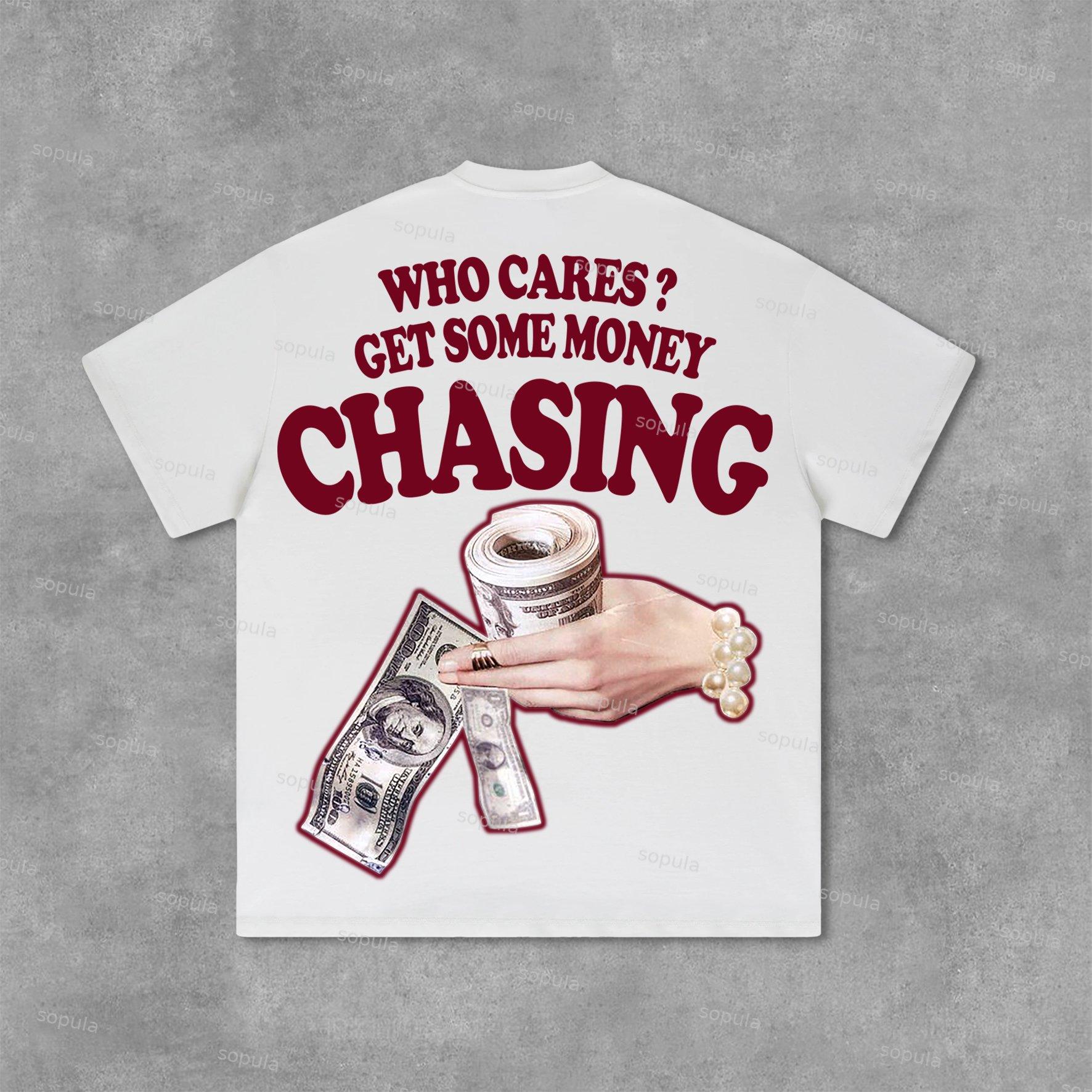Sopula Chasing Money Graphic Print Cotton Street T-Shirt Product Image