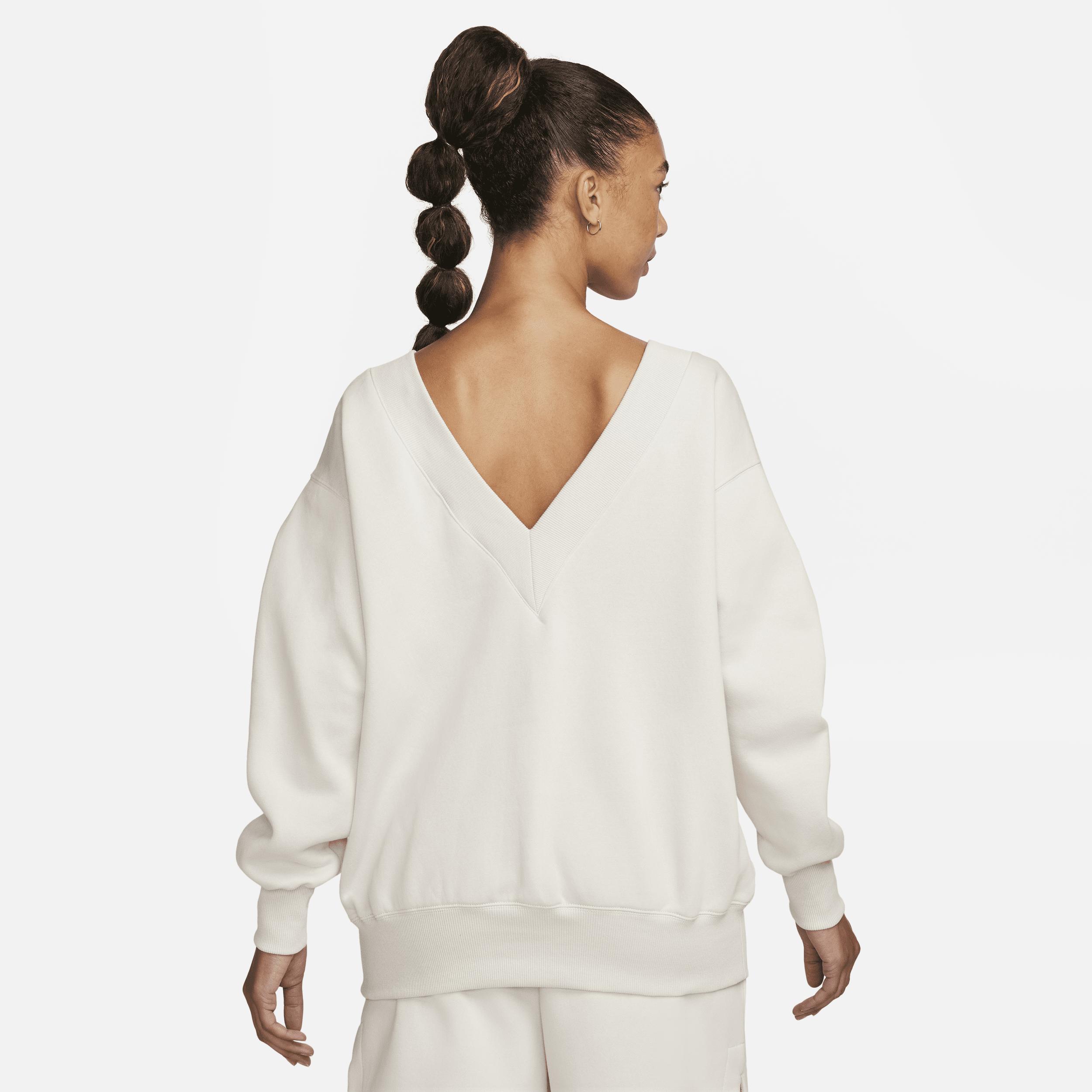 Nike Sportswear Phoenix Fleece Women's Oversized V-Neck Sweatshirt Product Image