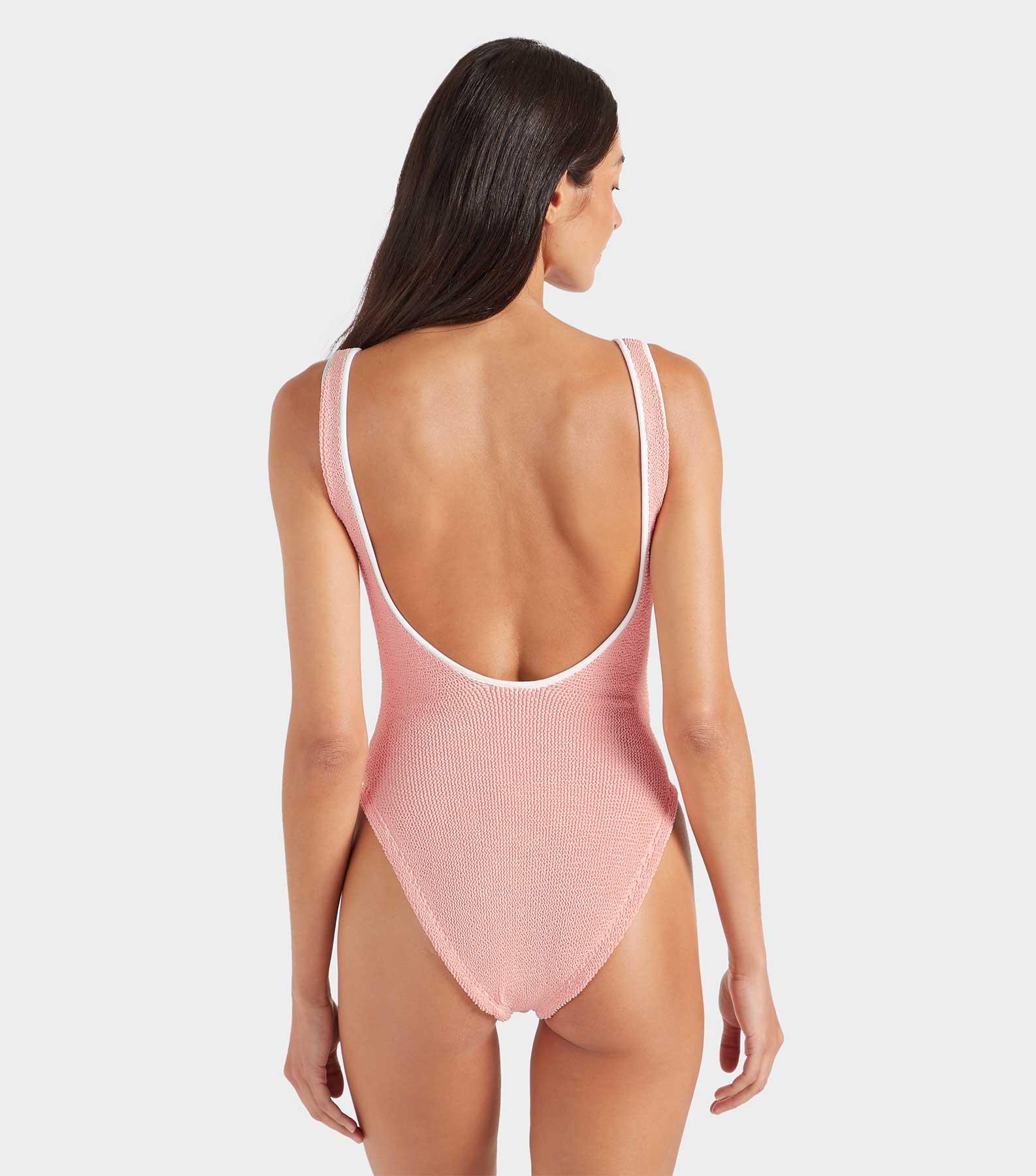 Faye Swim - Peach/White Product Image
