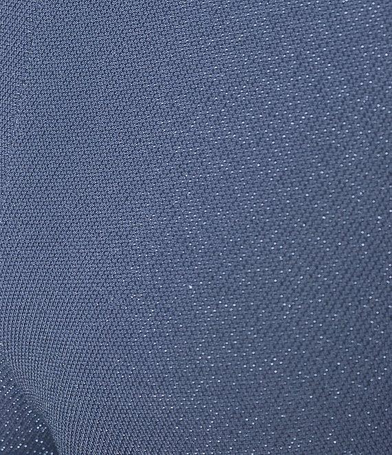 Alex Evenings Metallic Knit Wide Leg Pants Product Image