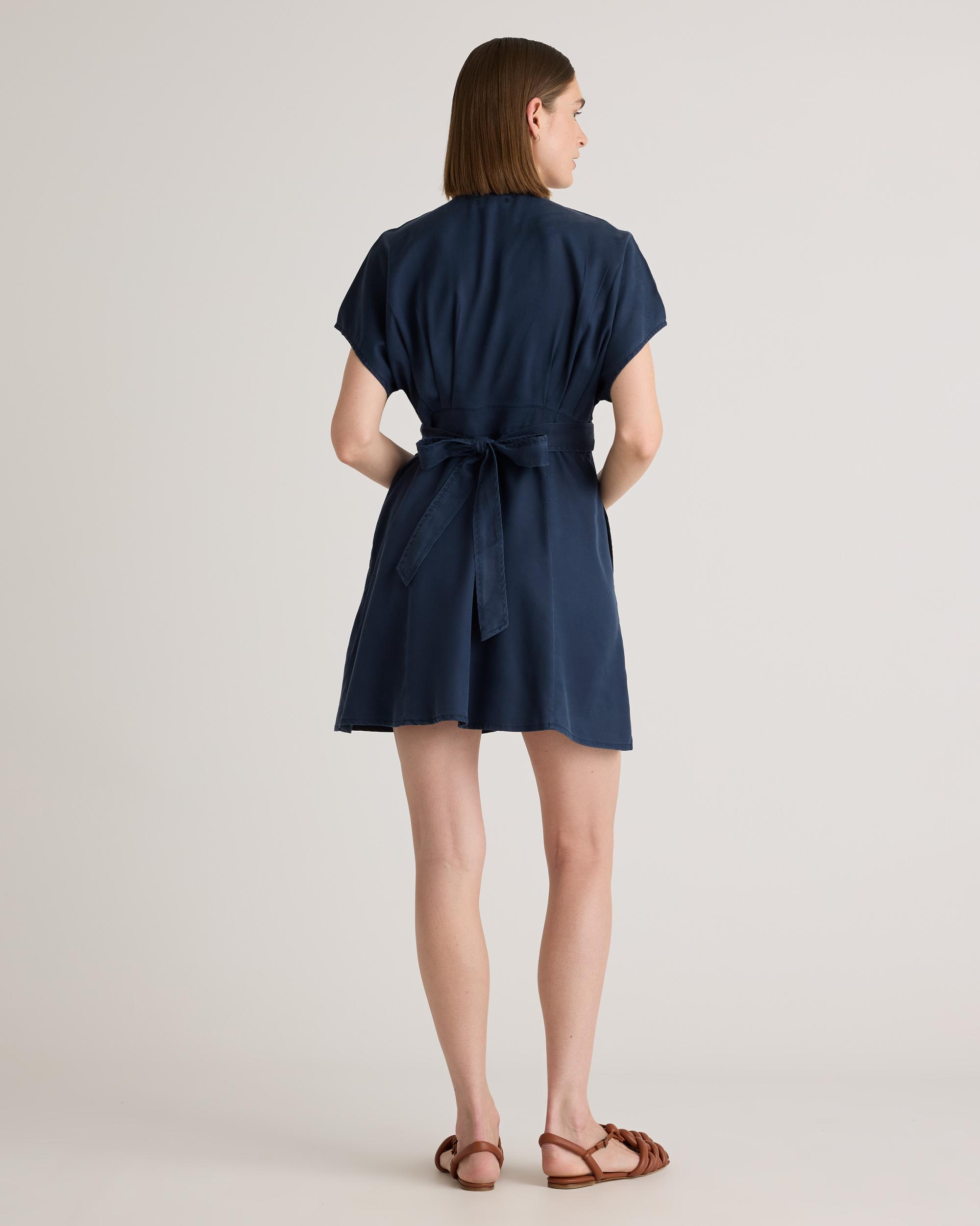 Quince | Women's Vintage Wash Tencel Button Front Dress Product Image