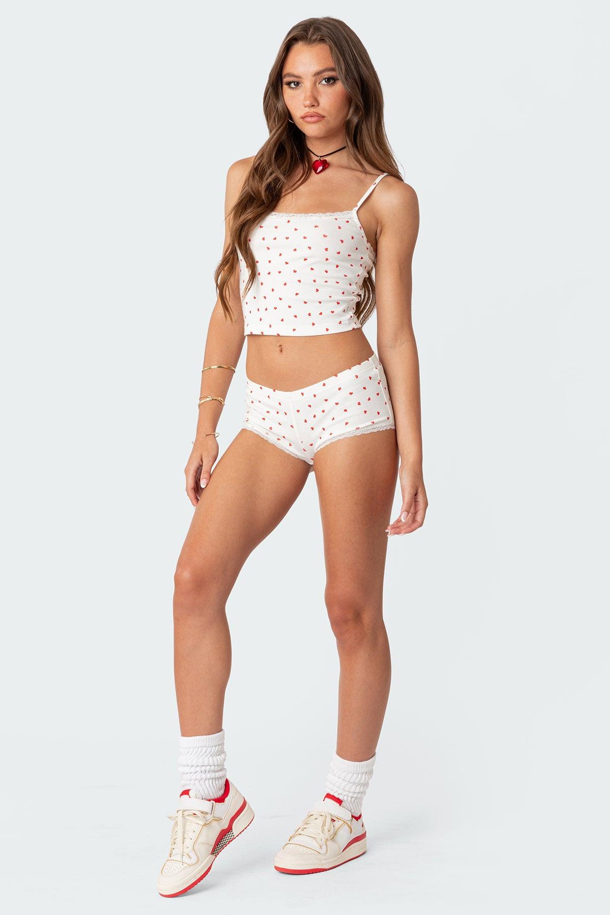 Follow Ur Heart Printed Tank Top Product Image