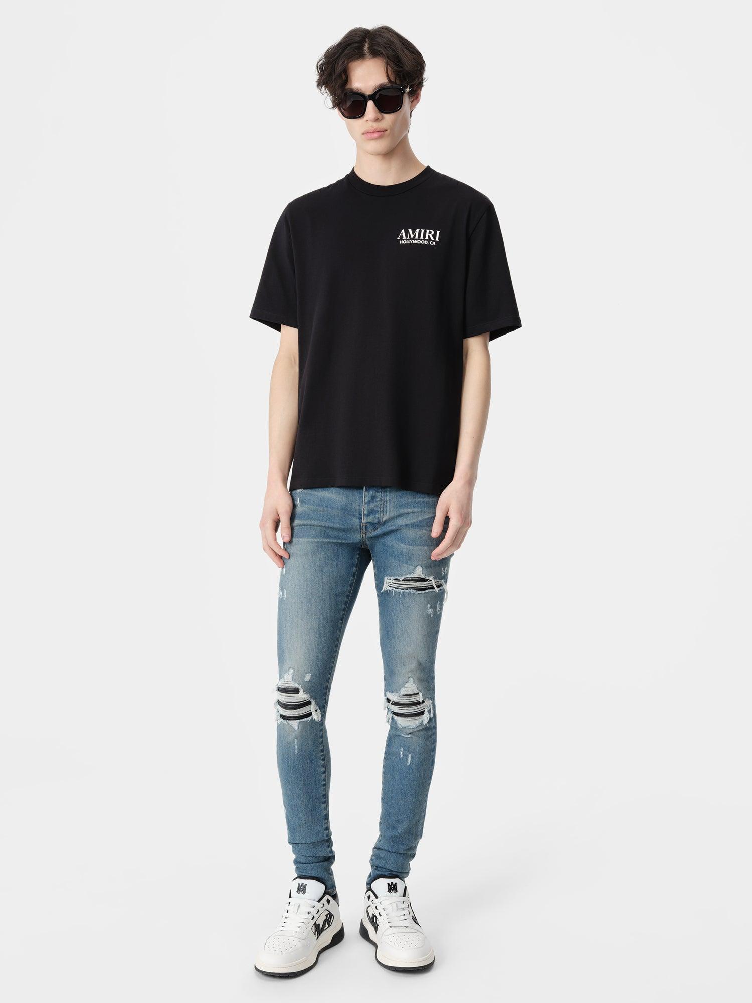 BONES STACKED TEE - Black Male Product Image