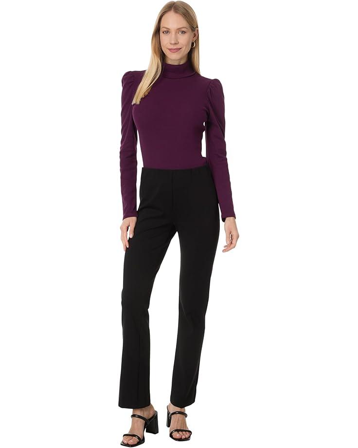 Modal Rib Long Sleeve Turtleneck Product Image