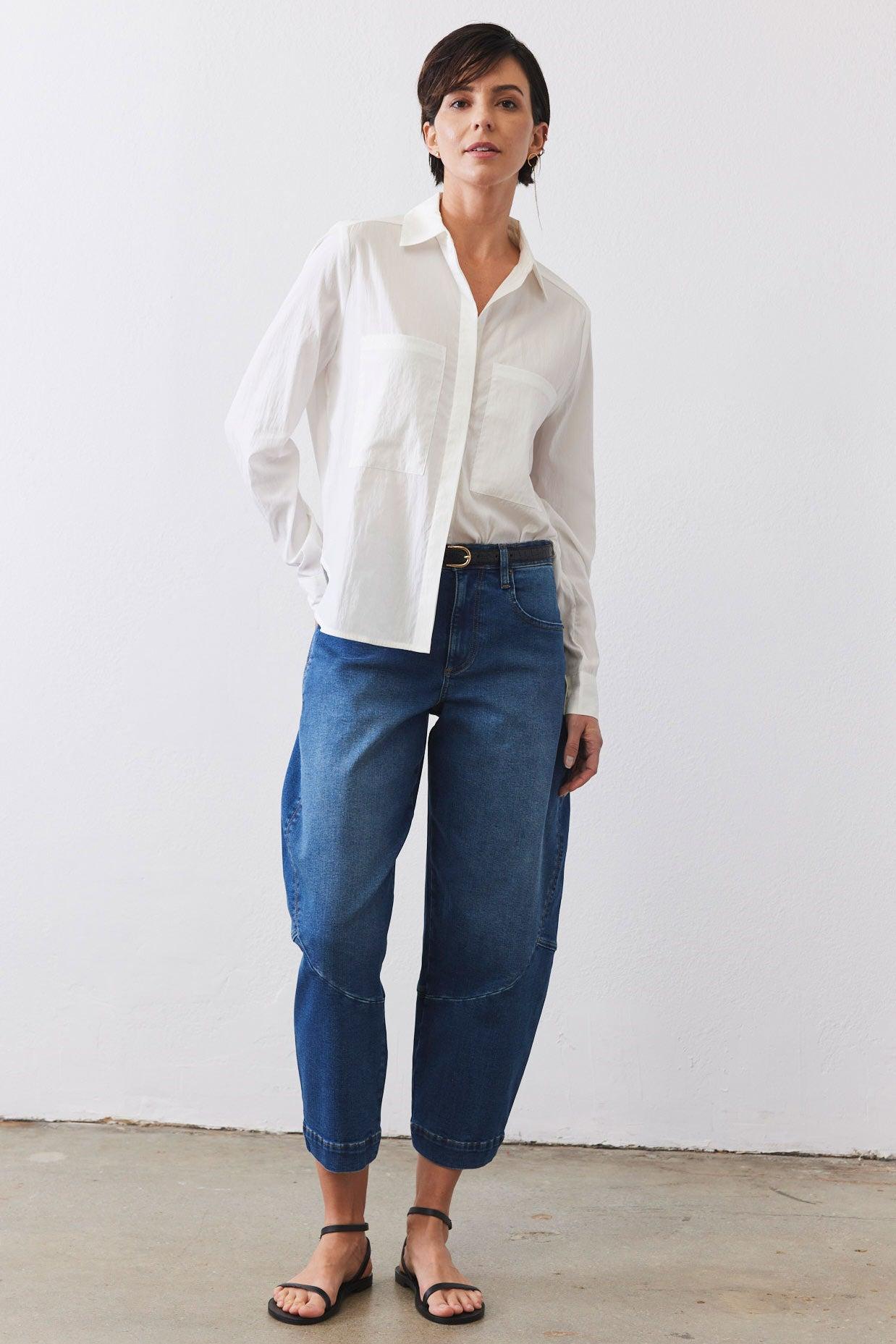 The Denim Wide-ish Pants Product Image